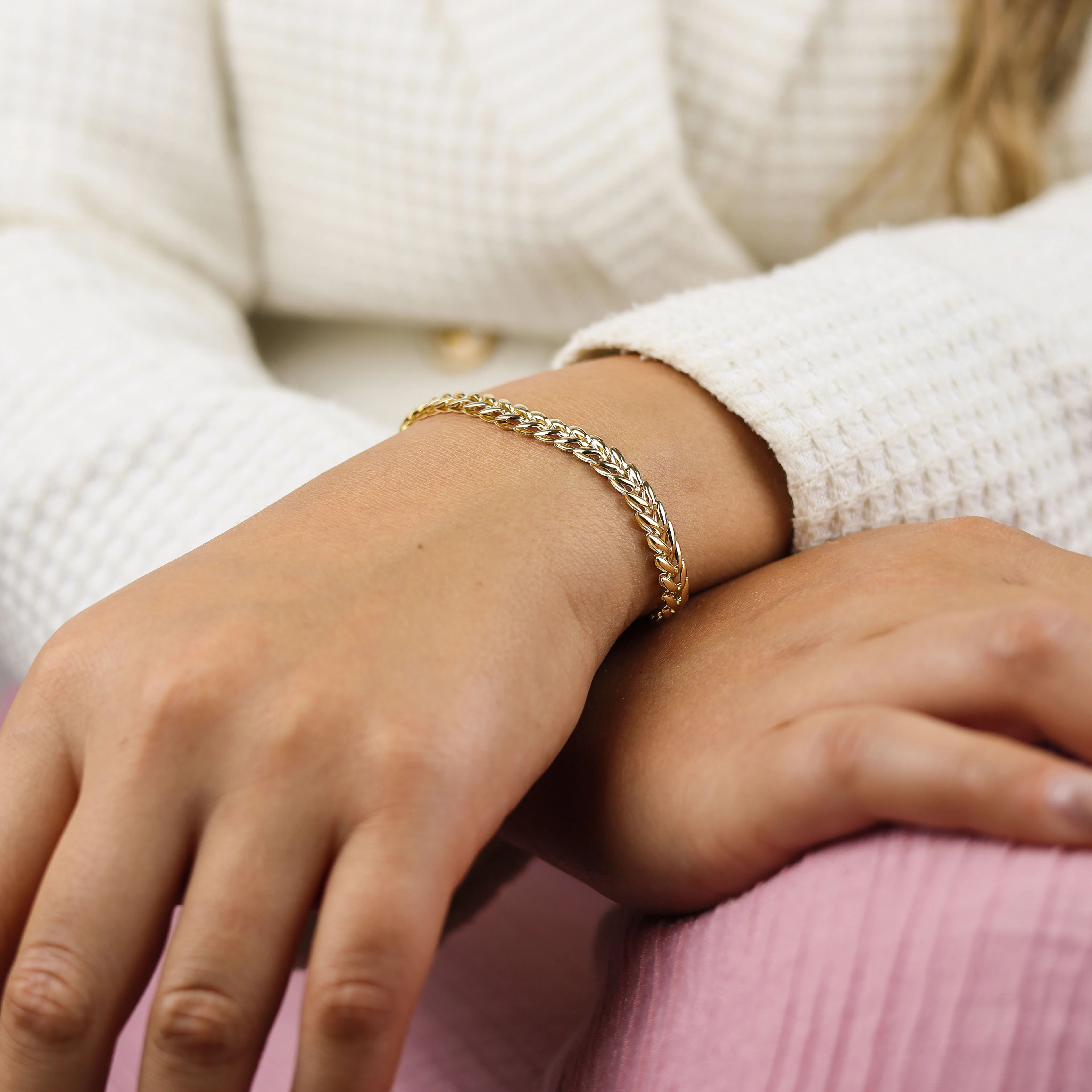 Kalın Başak Bileklik