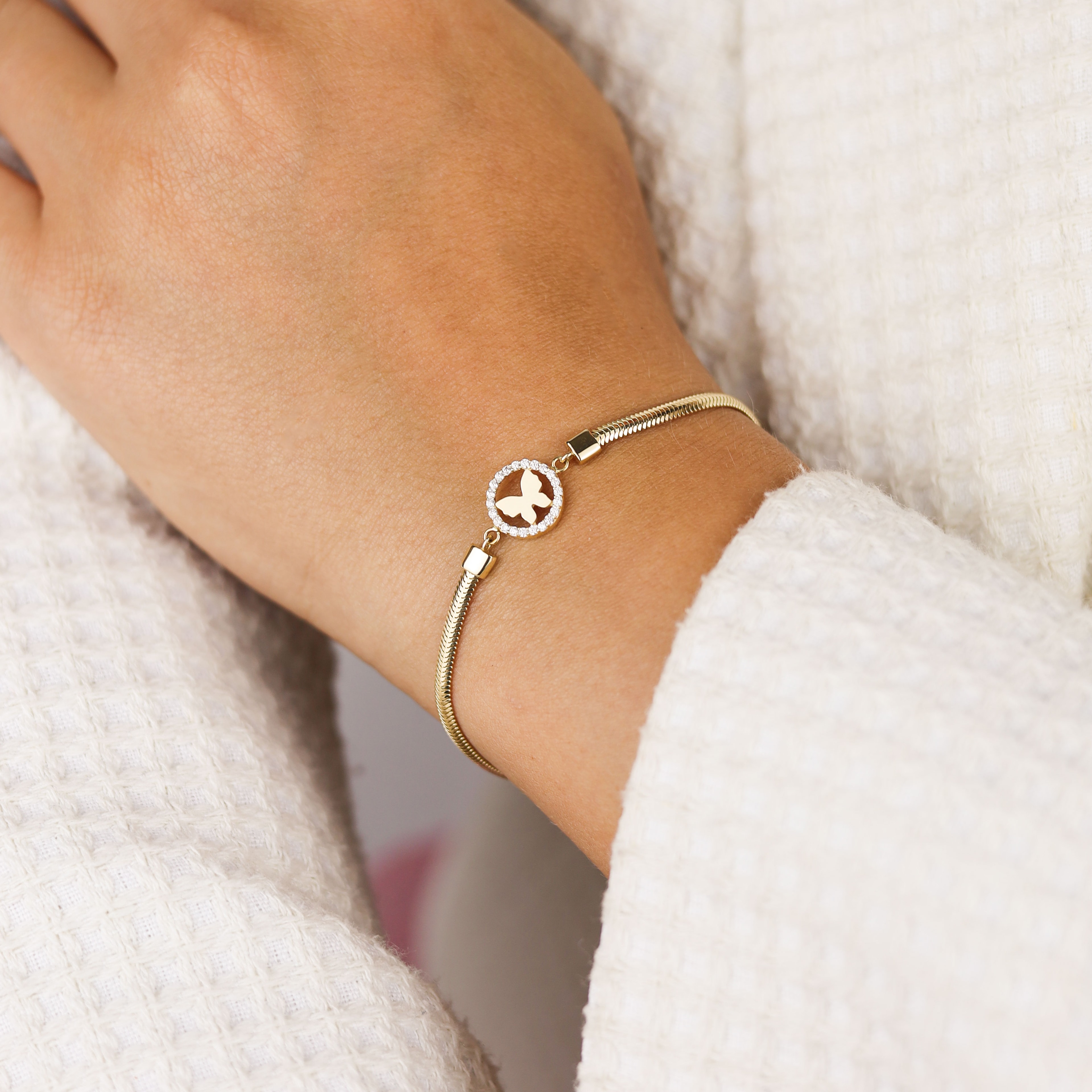 İtalyan Kelebek Bileklik