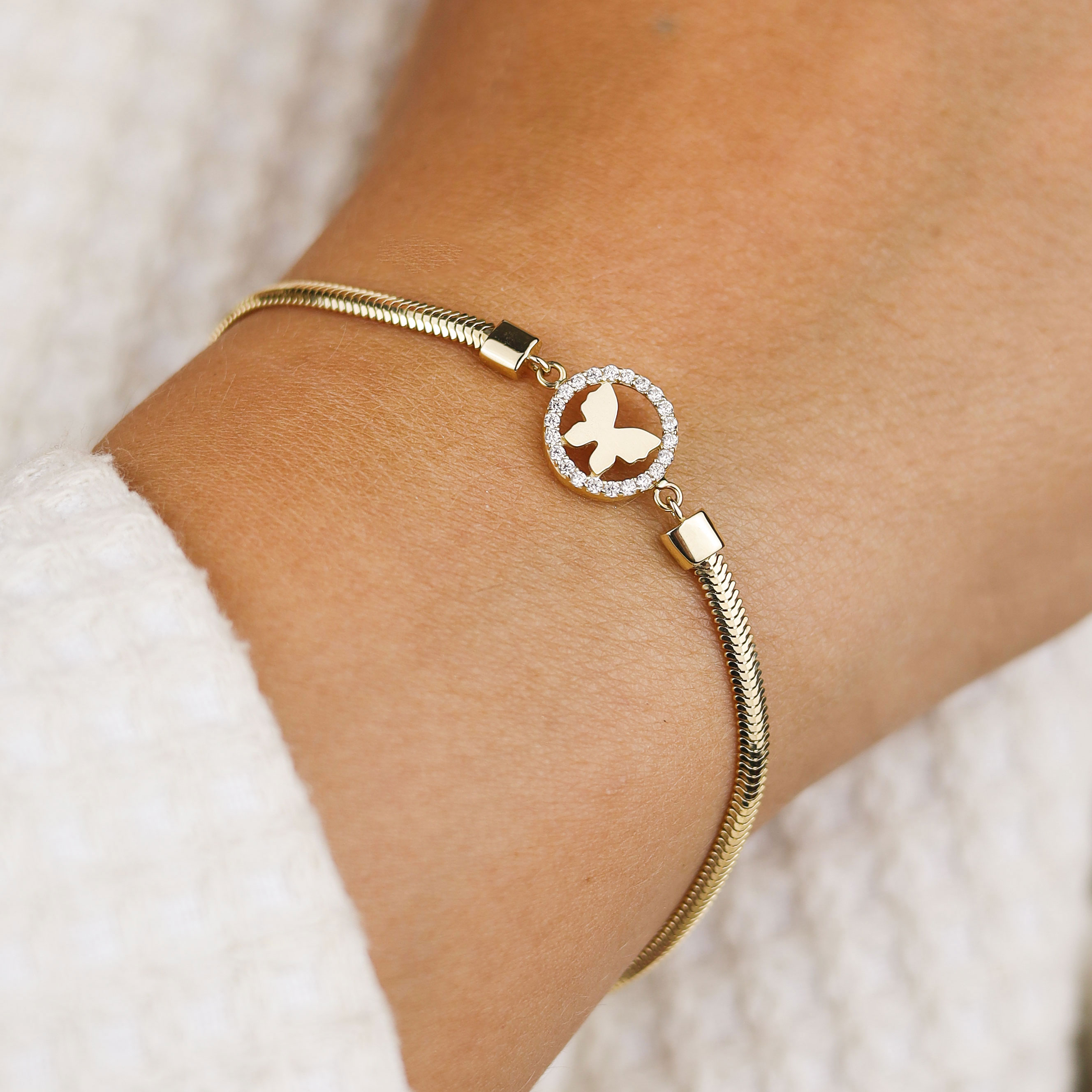 İtalyan Kelebek Bileklik