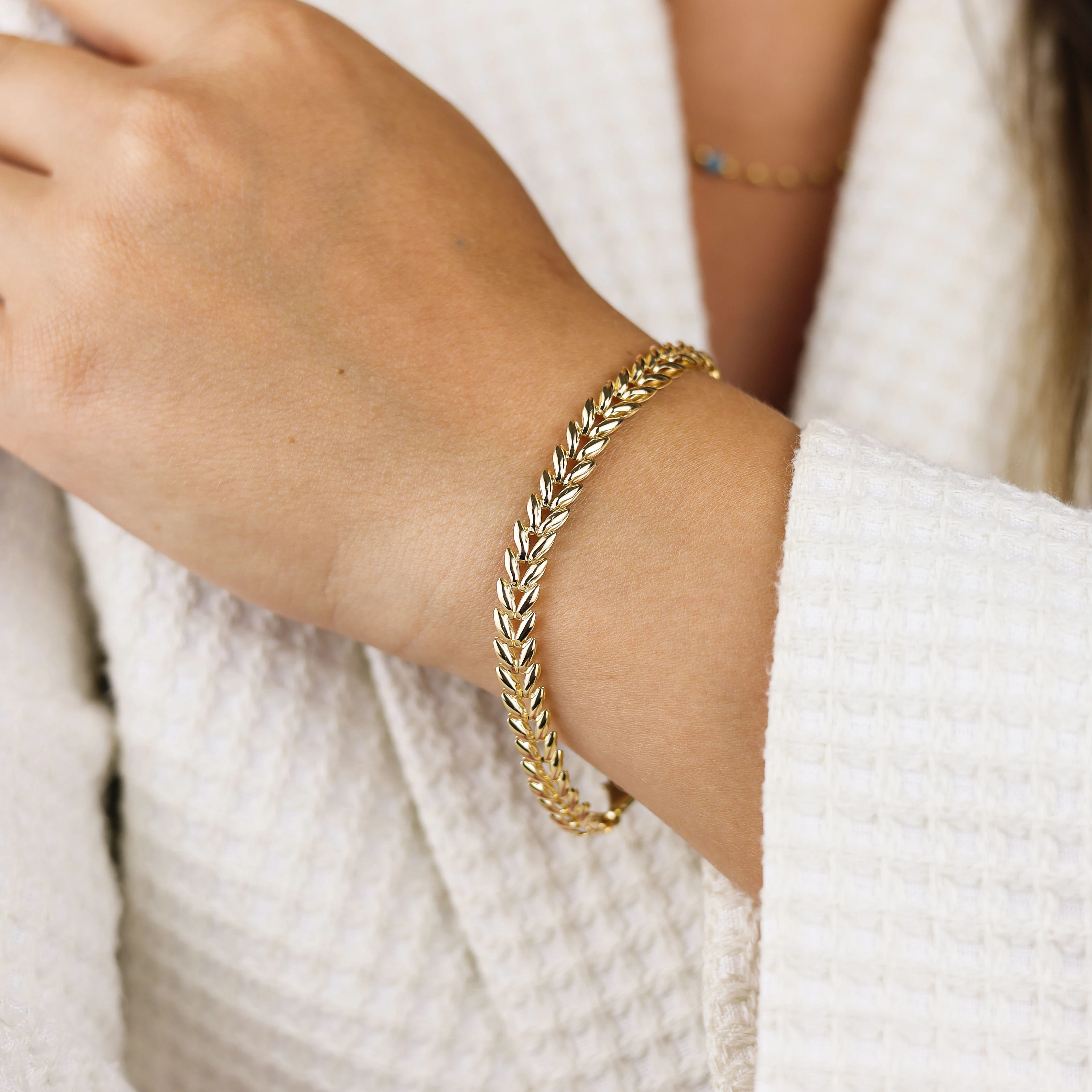 Kalın Başak Bileklik