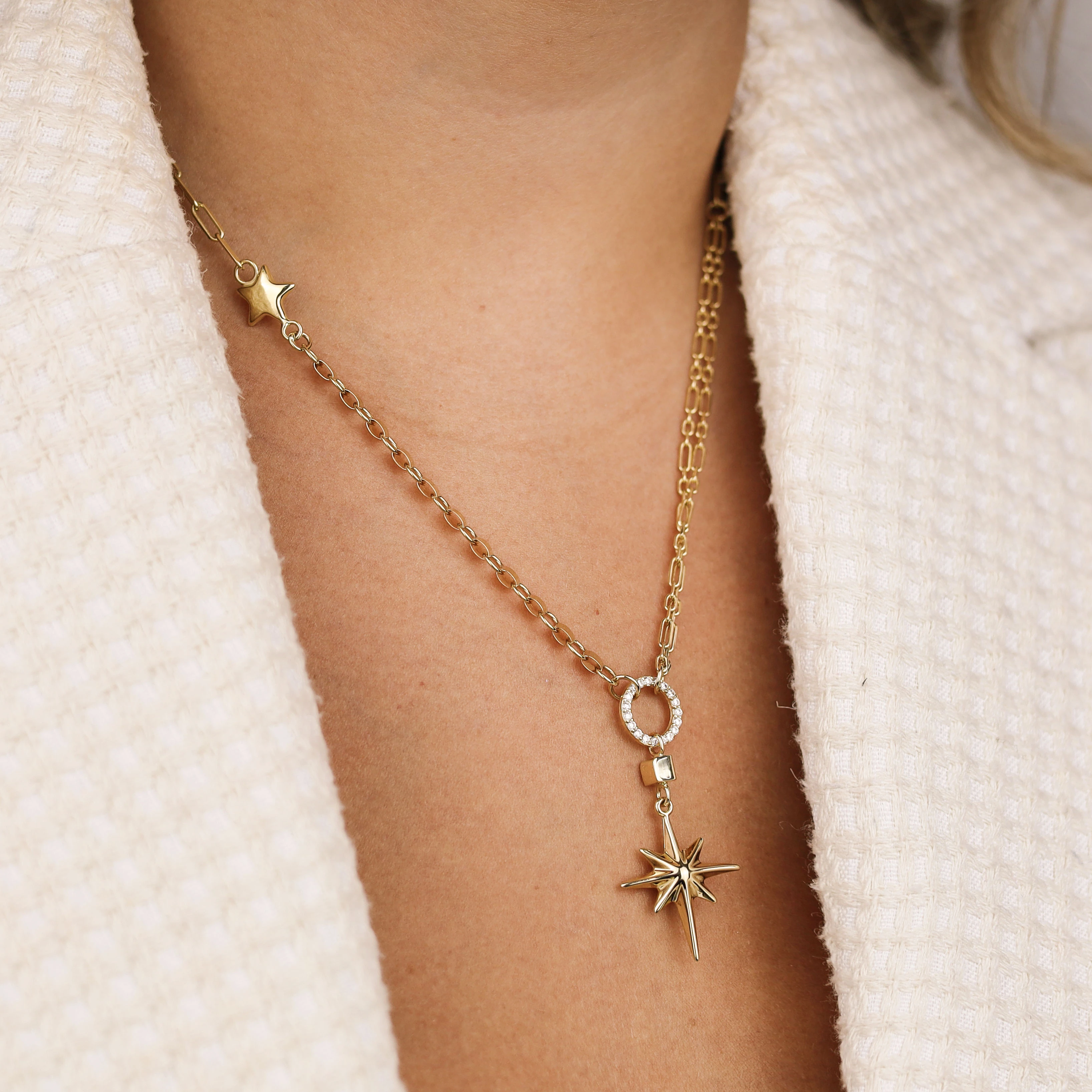 Kutup Yıldızı Perla Kolye