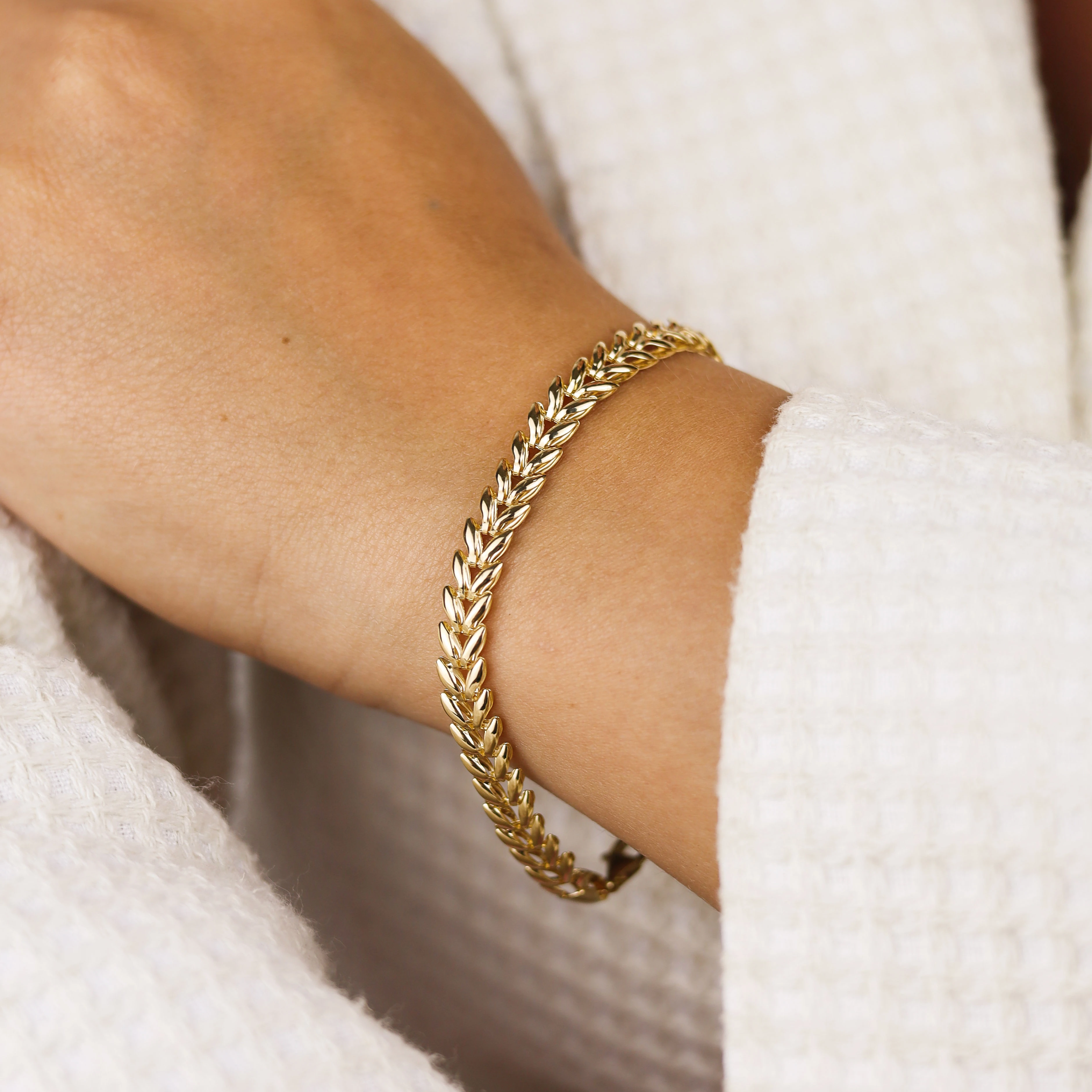 Kalın Başak Bileklik