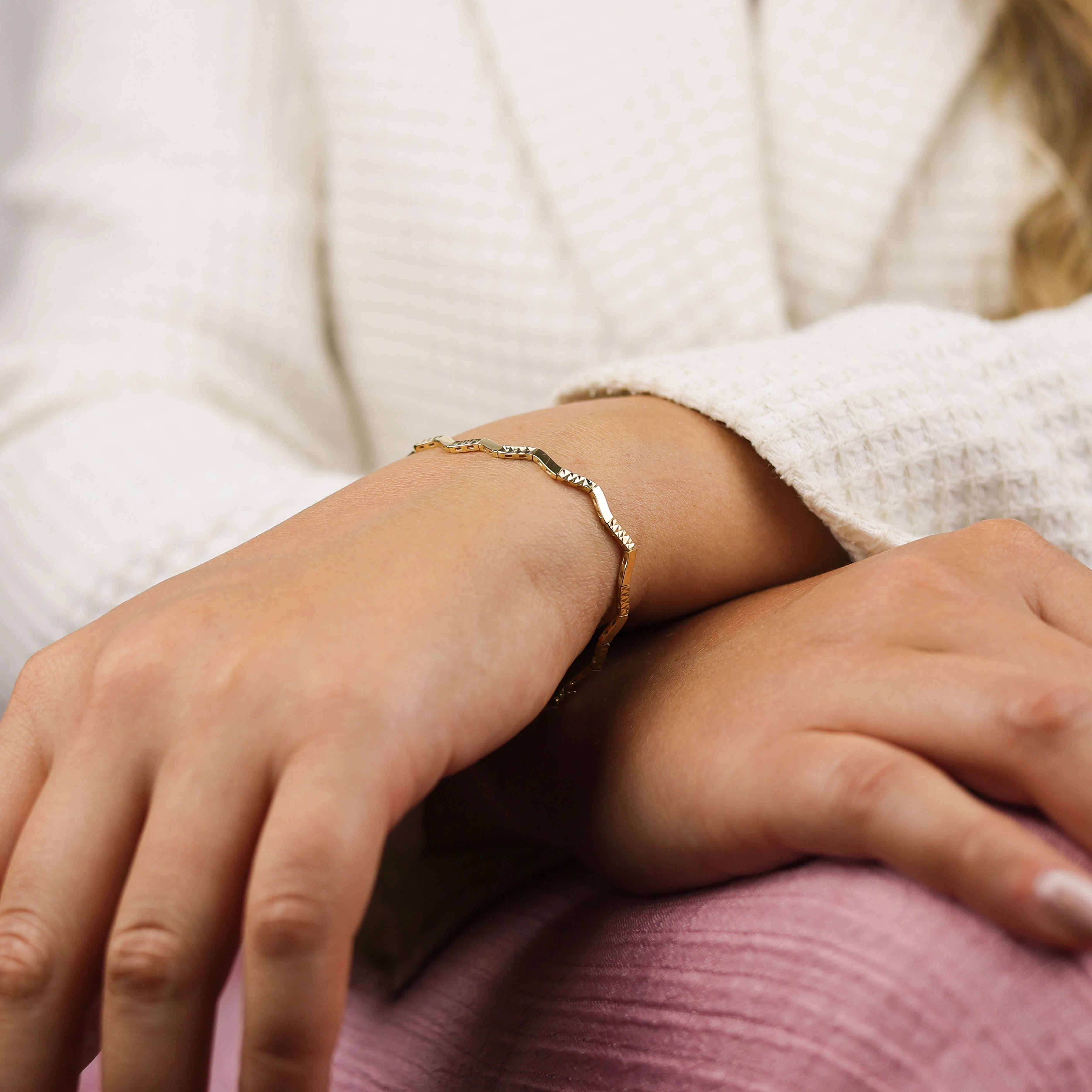 Dalgalı Ajda Bileklik