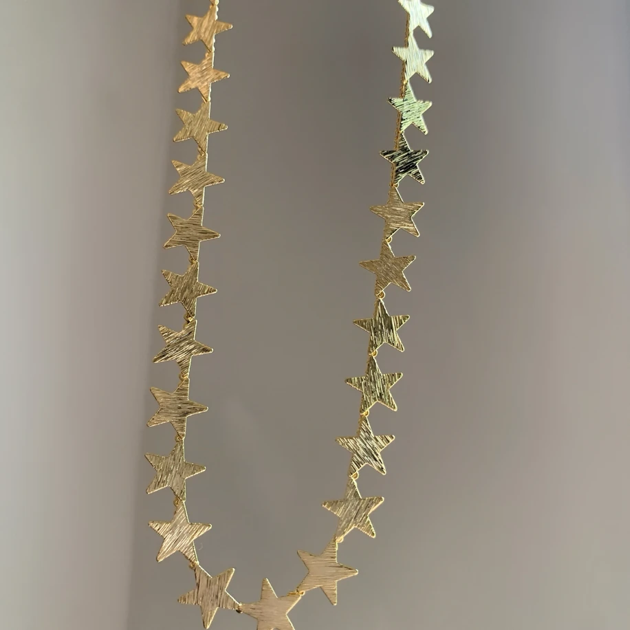 Sıralı pul yıldız choker