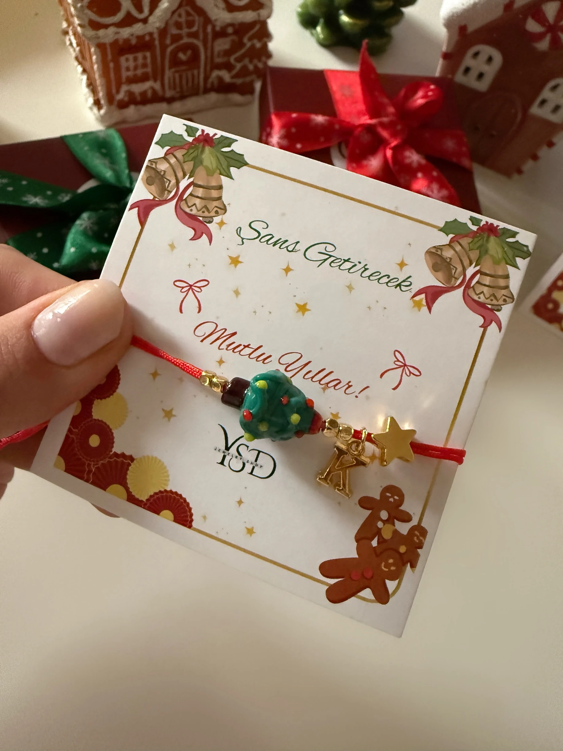 Yeni yıl dilek bilekliği 