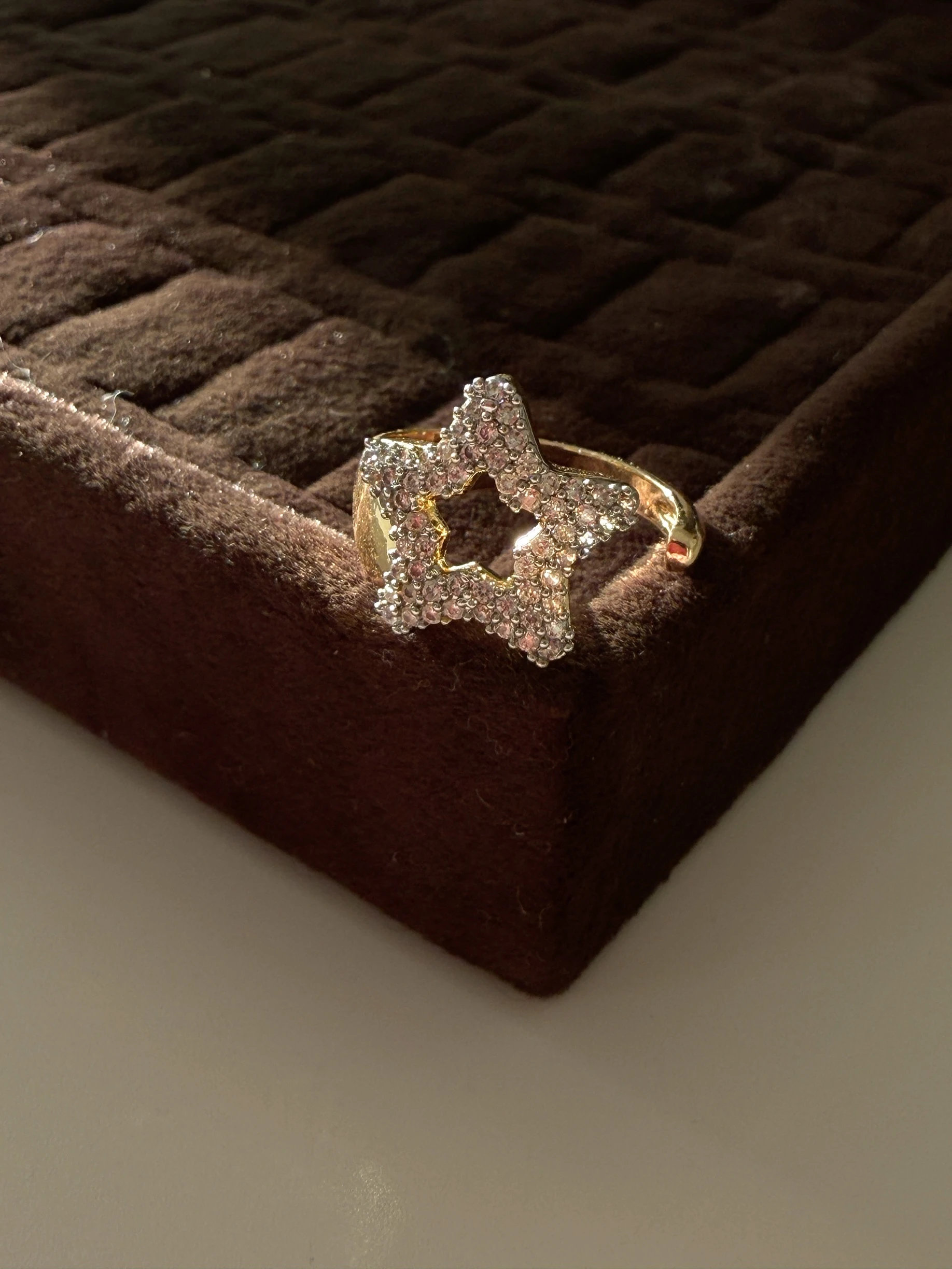 Zirkon Taşlı Yıldız yüzük