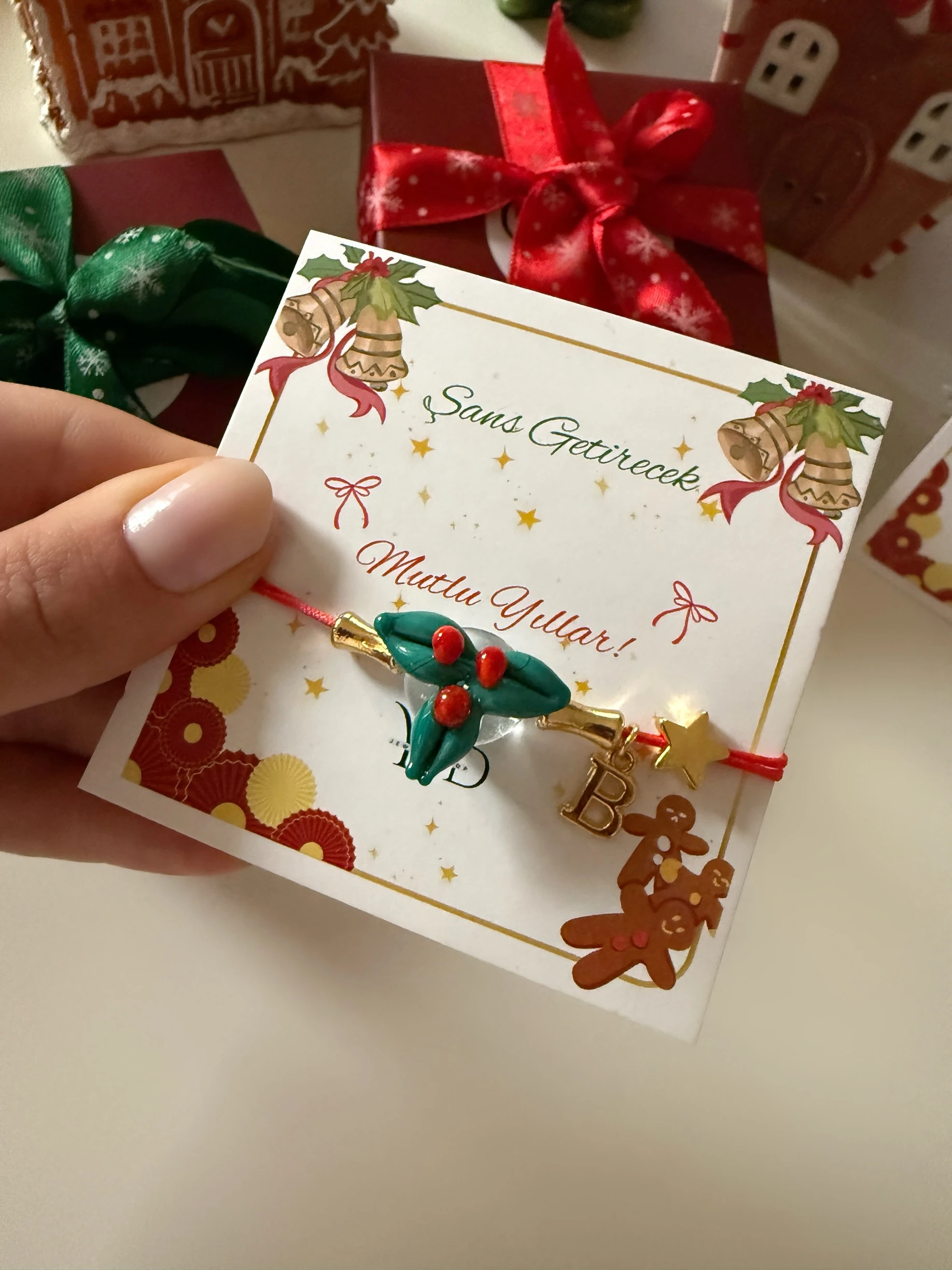 Kokina Yeni yıl dilek bilekliği 