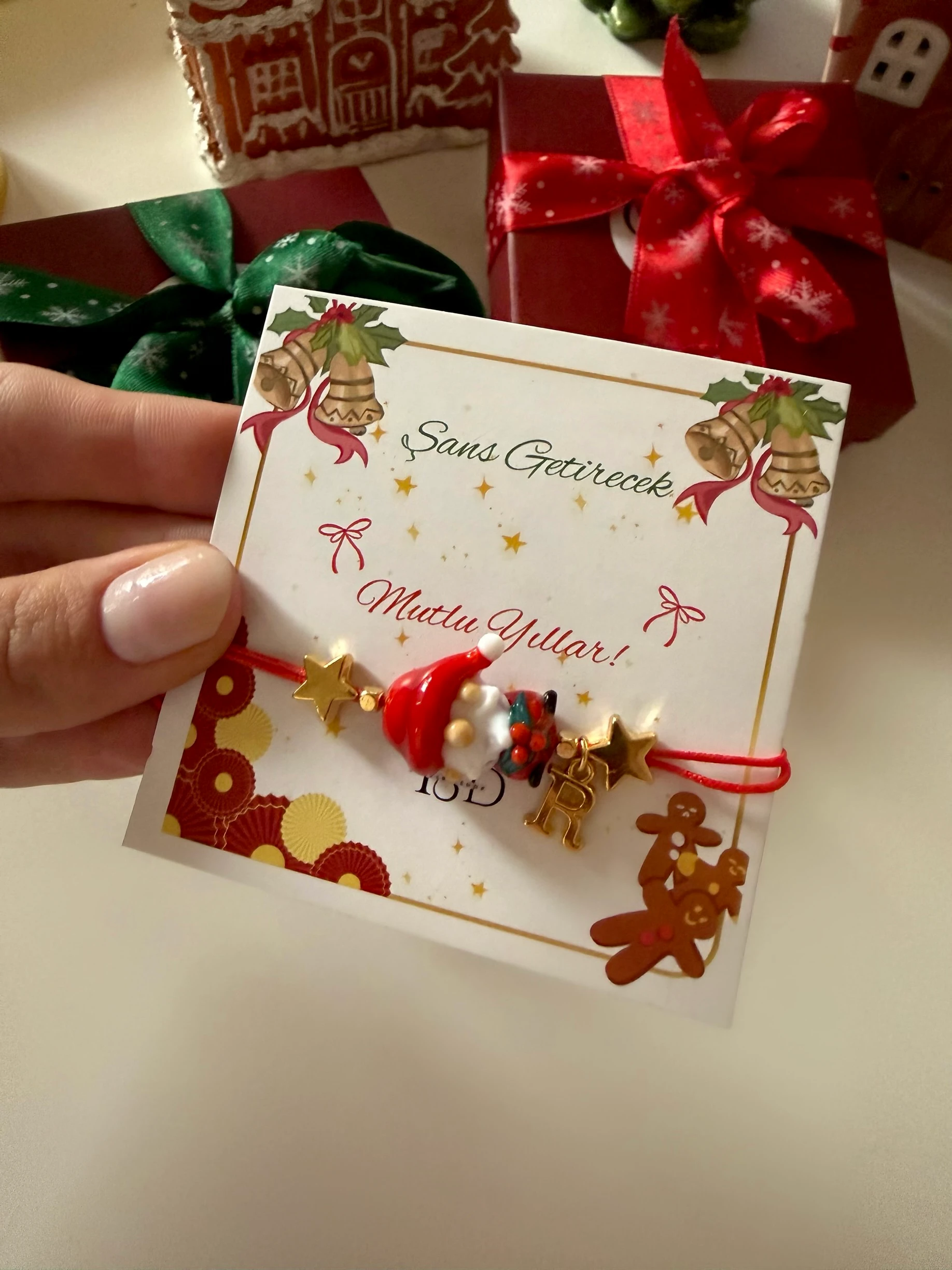 Noel Baba Yeni yıl dilek bilekliği (||)