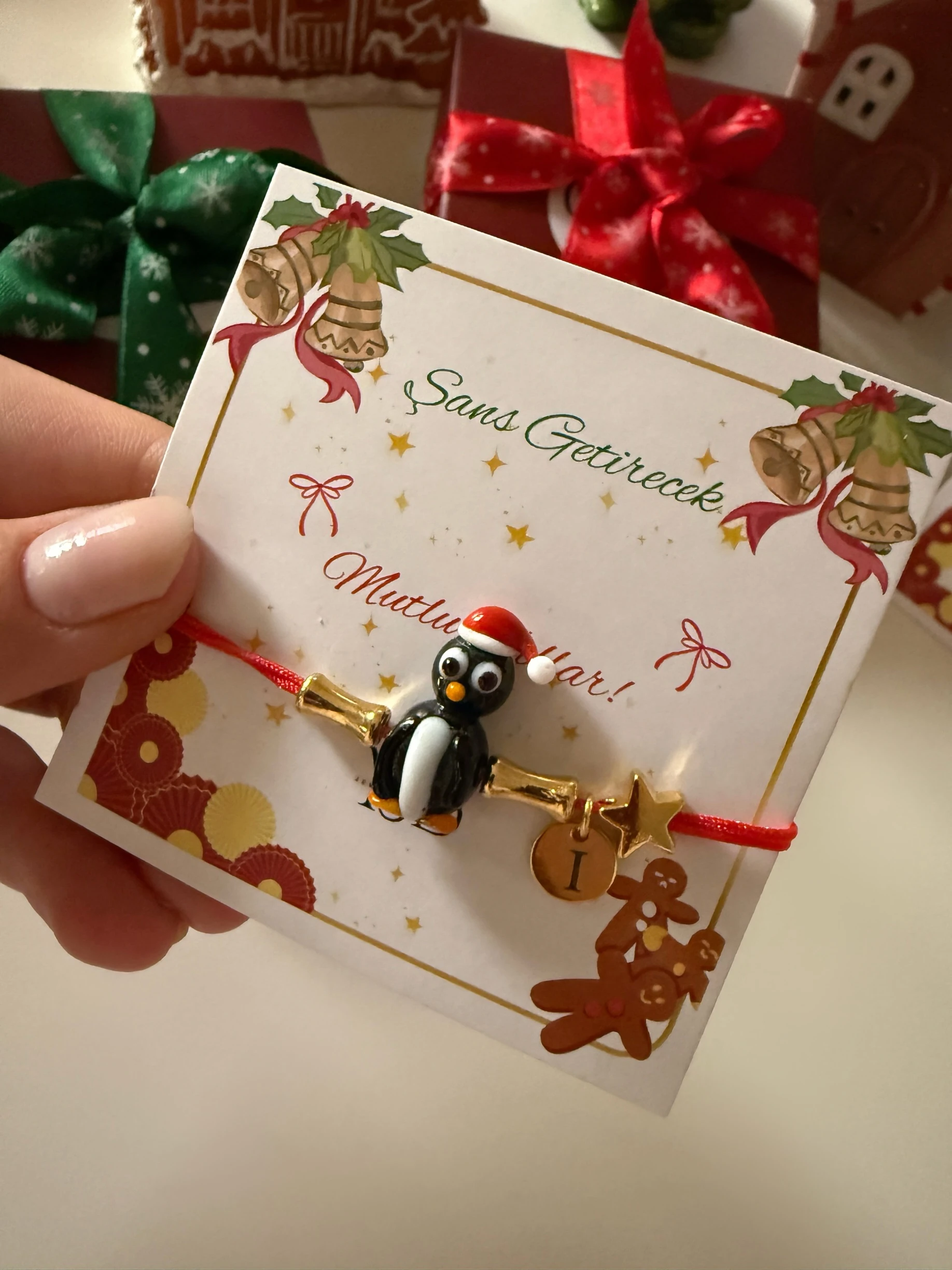 Penguen Yeni yıl dilek bilekliği (II)