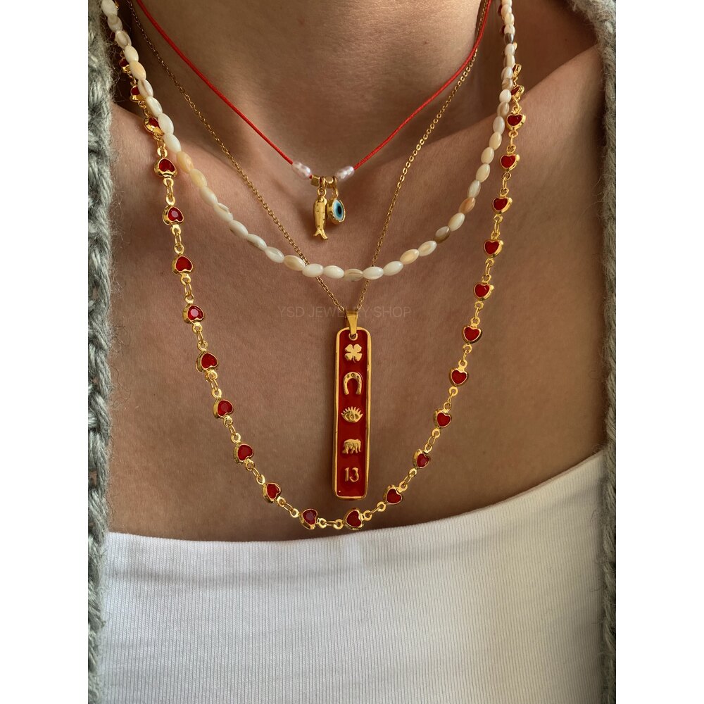 Red combo set