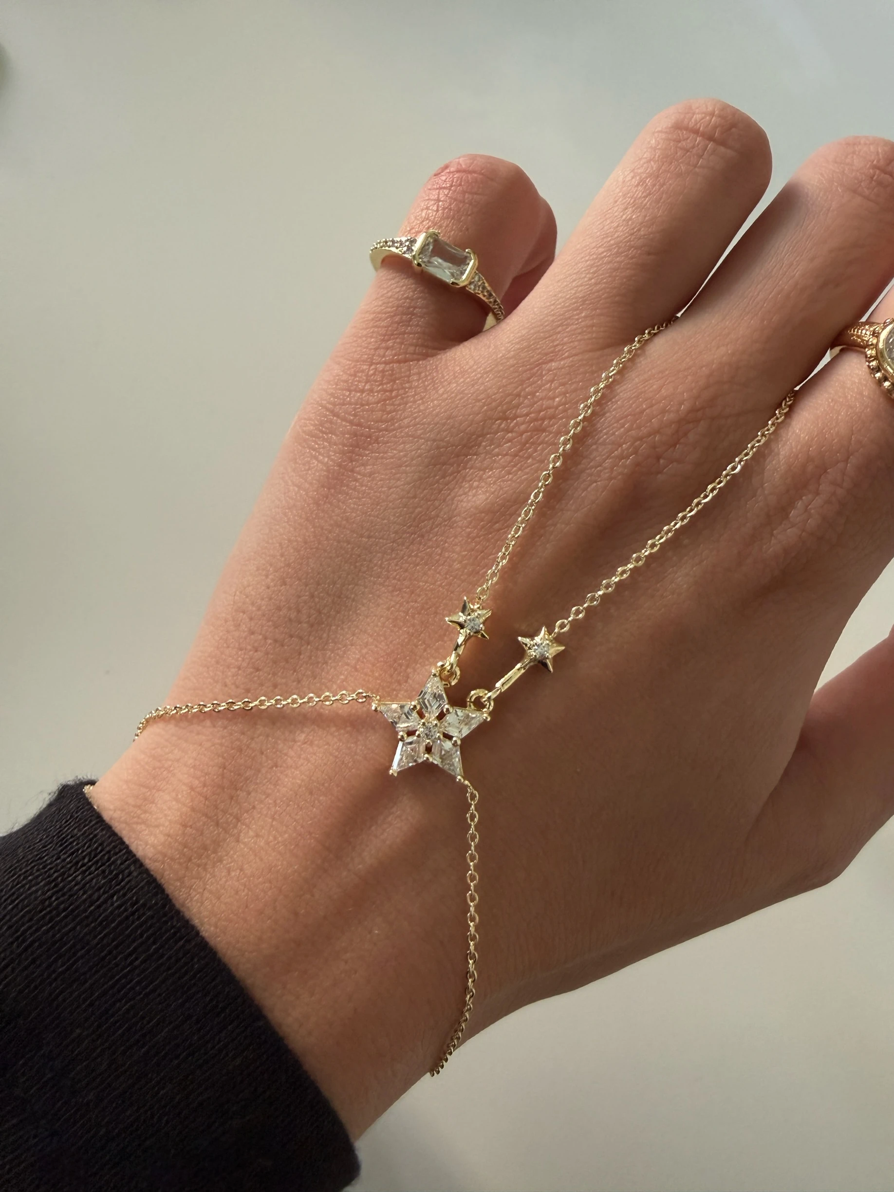 Baget taşlı yıldız şahmeran