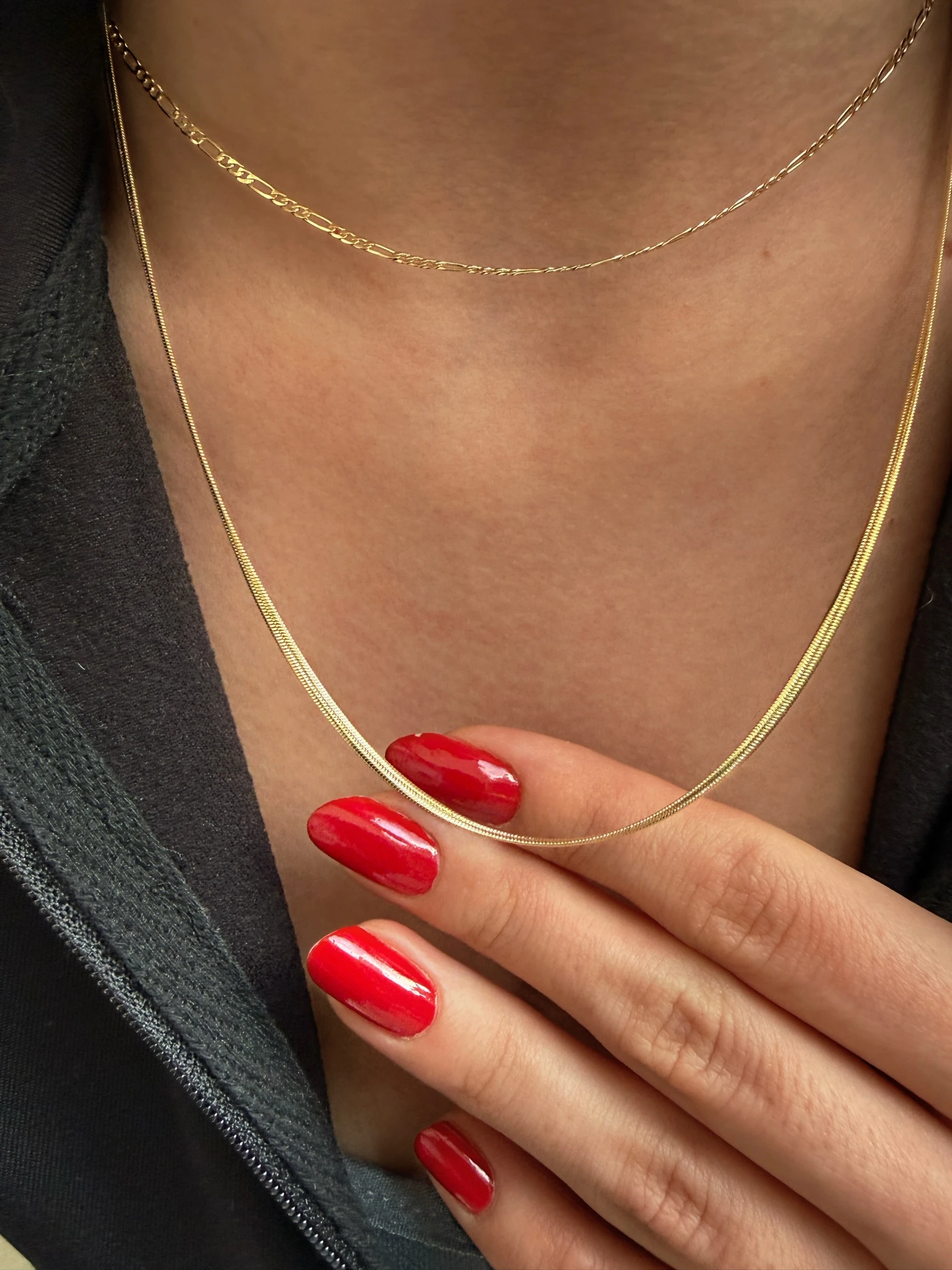 Xuping ince yılan zincir |50cm|