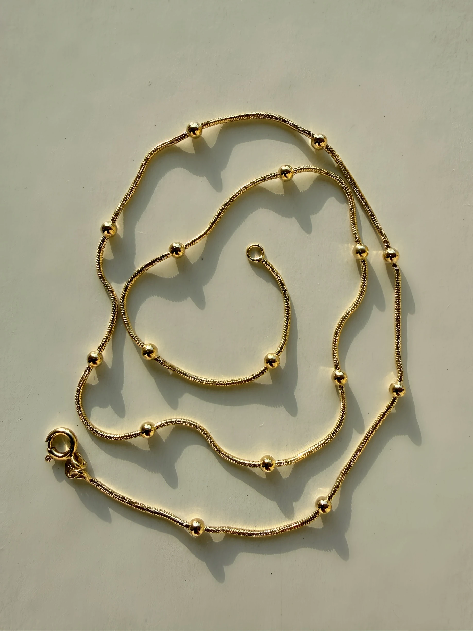 Xuping dorika boncuk kolye 