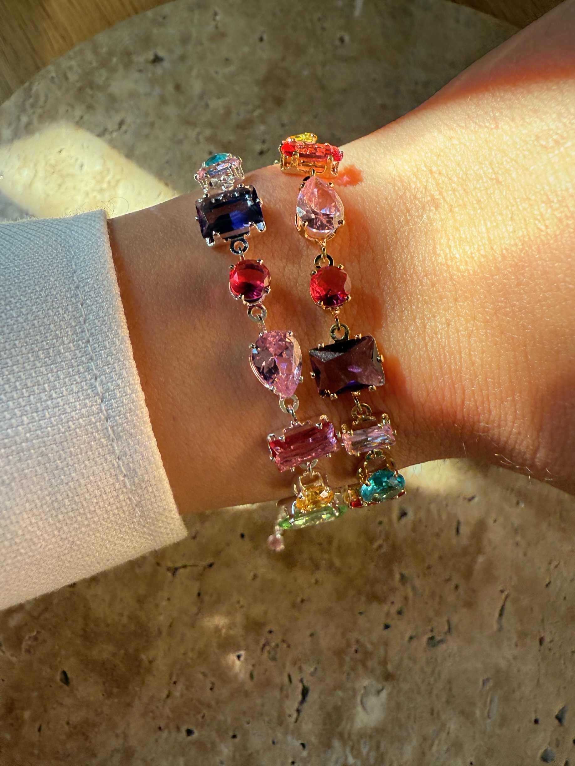 Rainbow shine bileklik