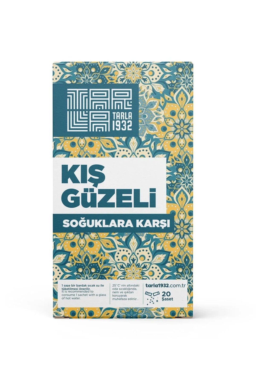 Tarla 1932 Kış Güzeli | Kışa Özel Bitkisel Çay Karışımı | 20’li Poşet - Benzersiz Bitki Formülleri