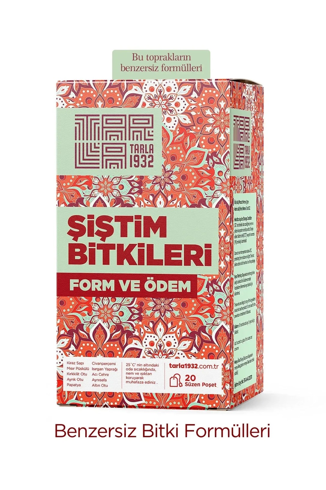 Tarla 1932 Şiştim Çayı- Yemek Sonrası İçin Özel Bitki Formülleri - Sıfır Kimyasal