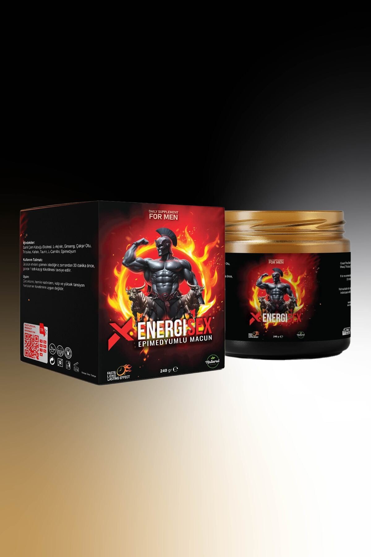 Energisex Sahil Çam Kabuğu Ginseng Tribulus Ve Çakşır Otu Kuvvet Macunu 240 gr