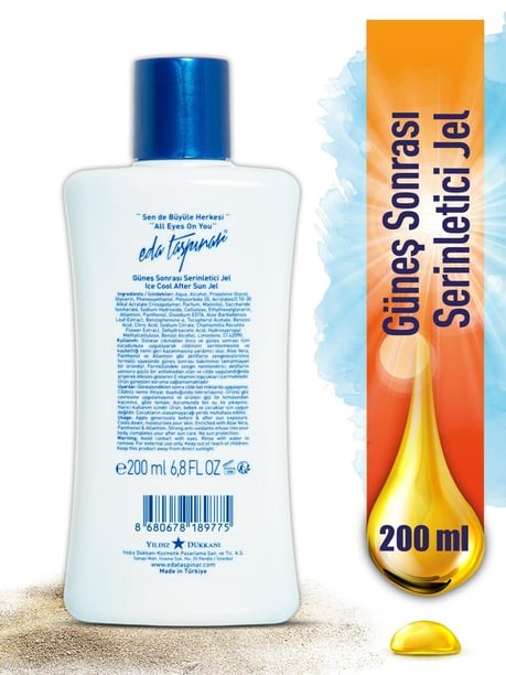Eda Taşpınar Güneş Sonrası Serinletici Jel 200 Ml