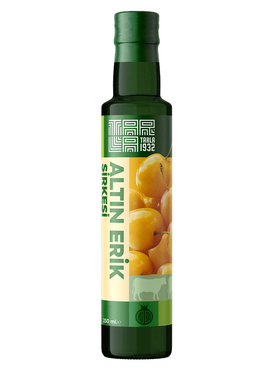 Tarla 1932 Altın Erik Sirkesi 250 ml | Doğal Fermantasyon
