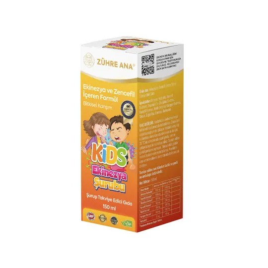 Zühre Ana Kids Çocuk Ekinezya Şurubu 150 ml