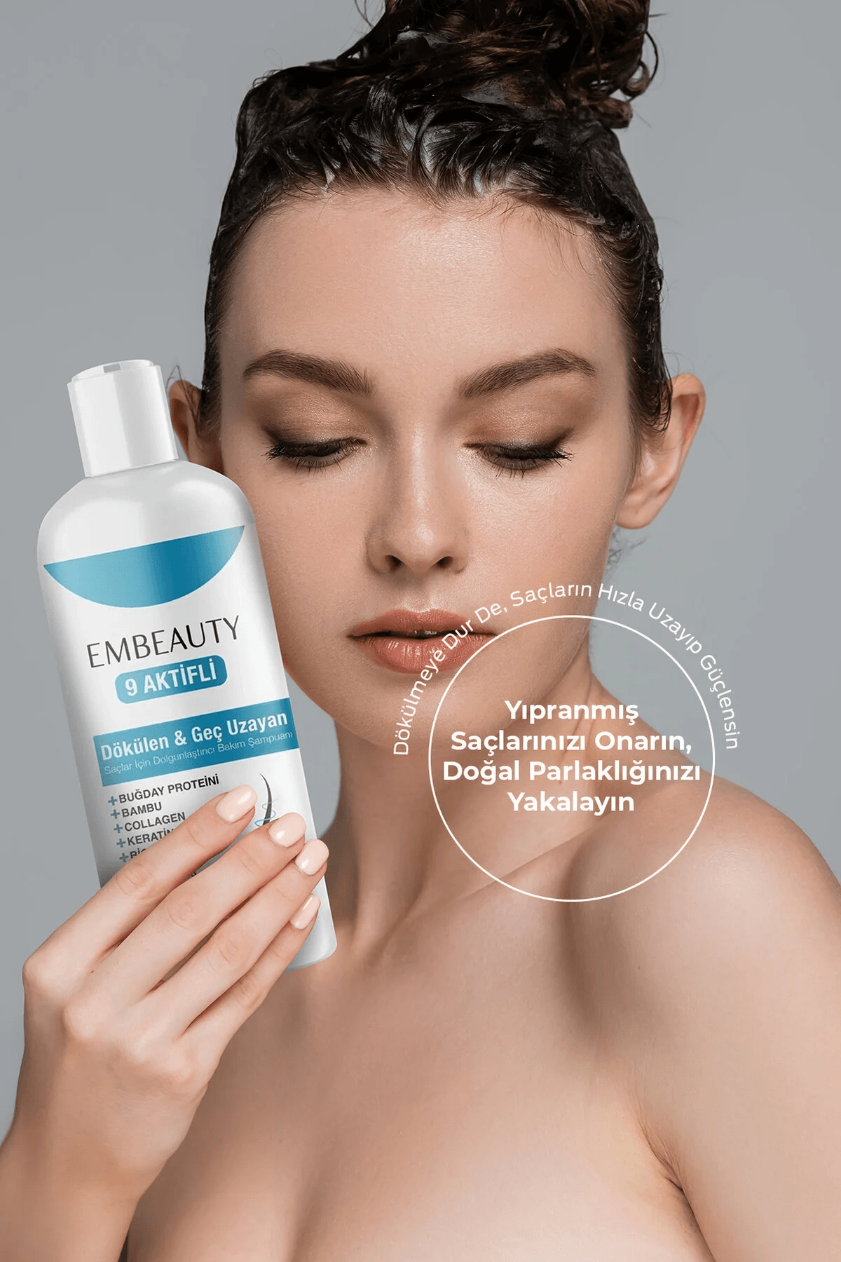 EMBEAUTY Kolajen Ve Keratin Saç Dökülmesine Karşı Şampuan 400 ml