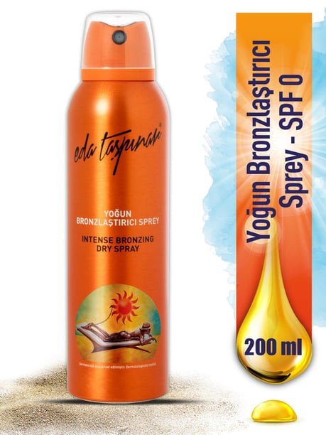 Eda Taşpınar Yoğun Bronzlaştırıcı Sprey 200 Ml - SPF0