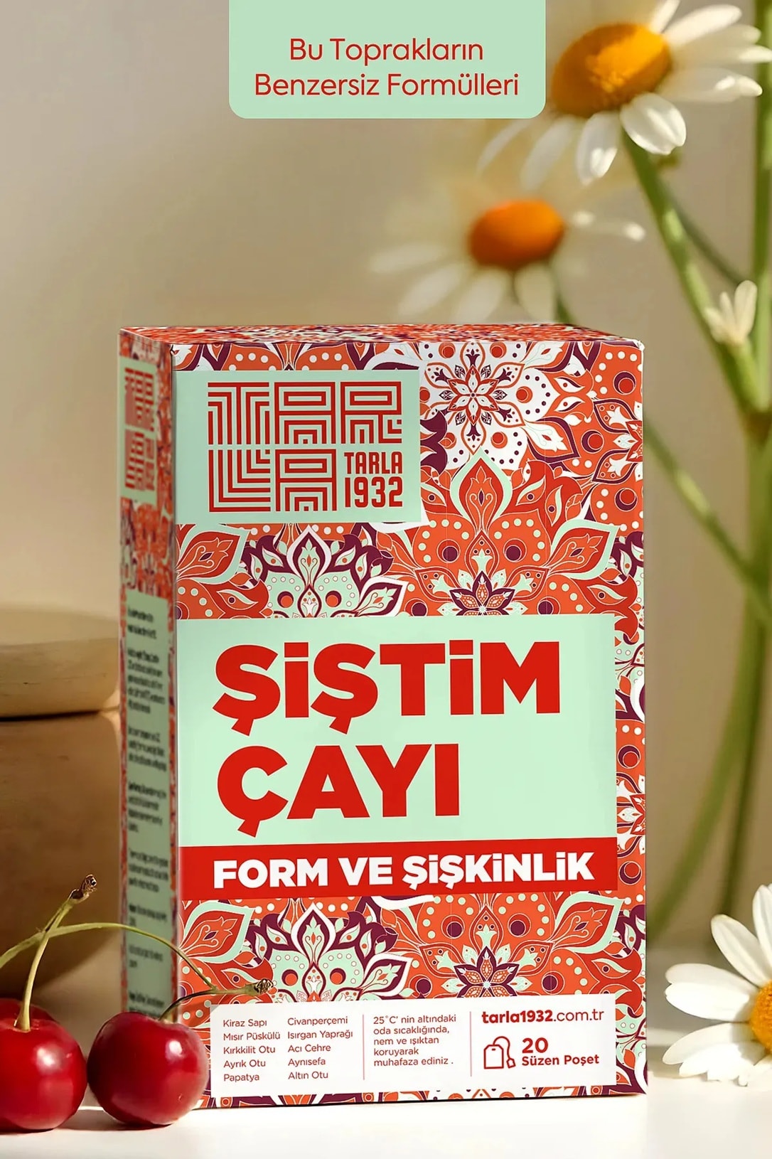 Tarla 1932 Şiştim Çayı- Yemek Sonrası İçin Özel Bitki Formülleri - Sıfır Kimyasal