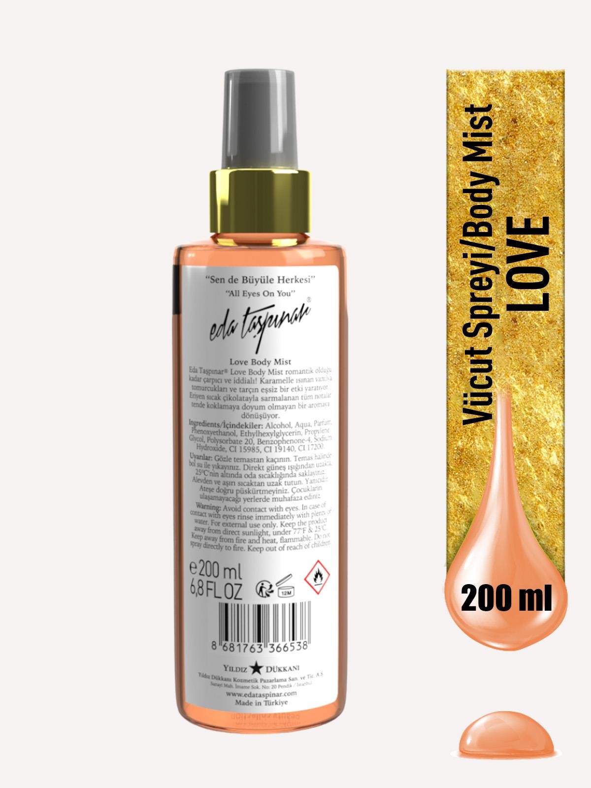 Eda Taşpınar Love Body Mist 200 Ml