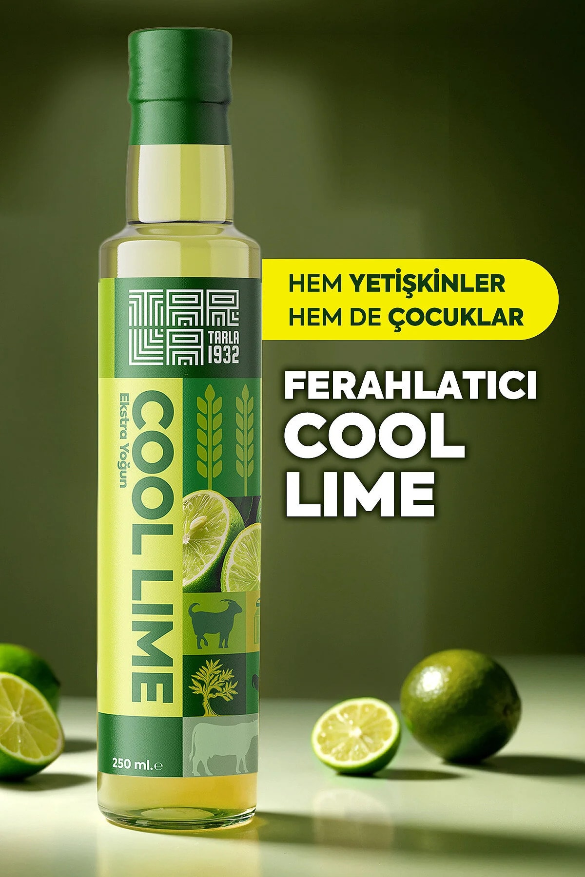 Tarla 1932 Cool Lime Özü 250 ml - Ferah Tat
