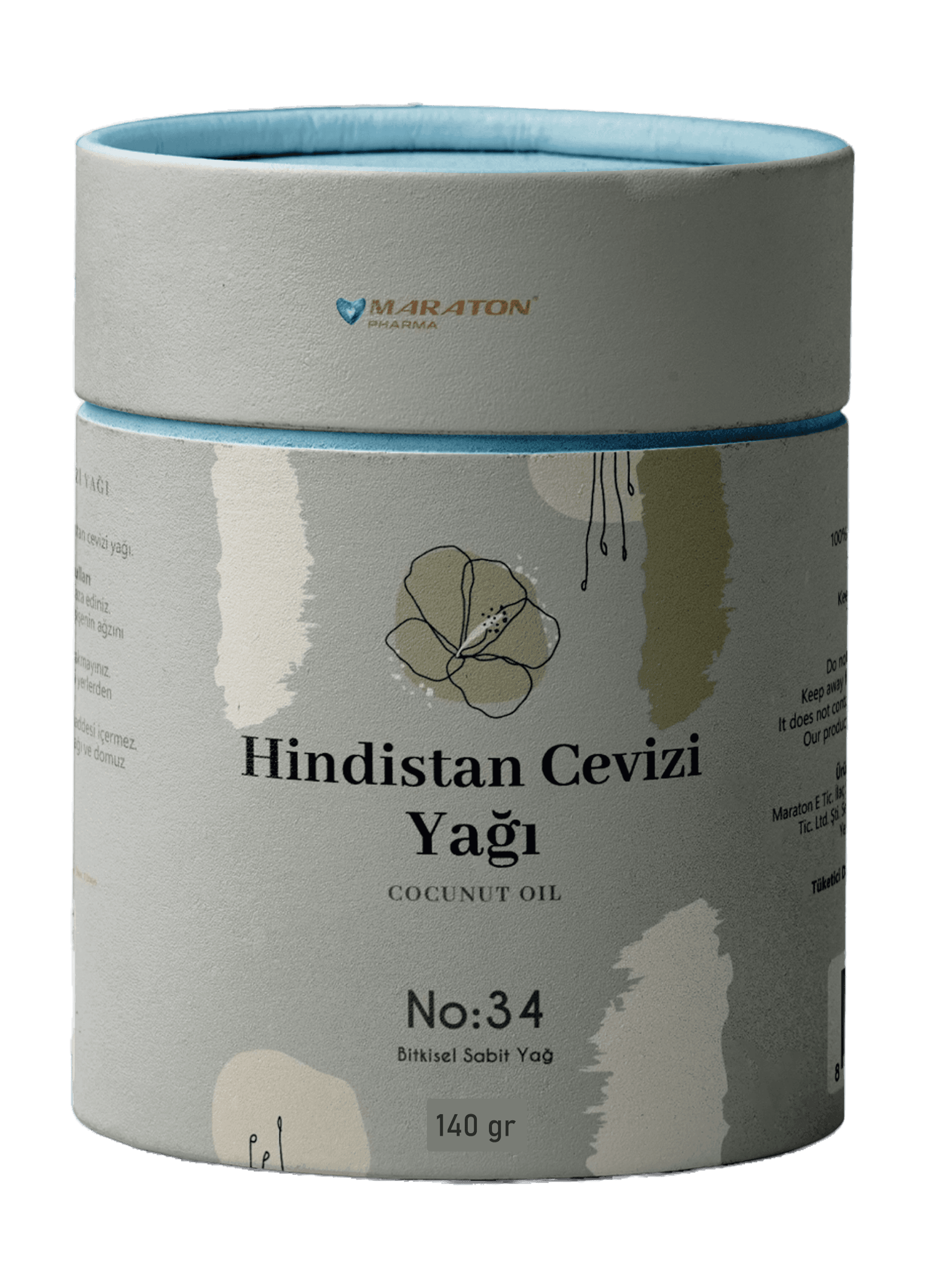 Elemental Saf Hindistan Cevizi Yağı 140 Gr - Doğal ve katkısız