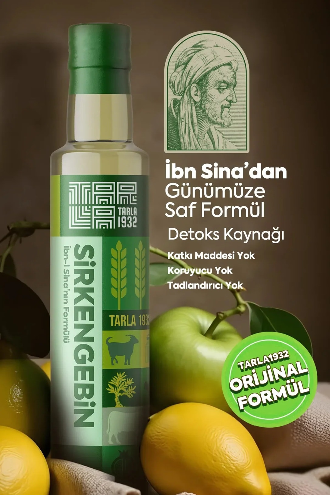TARLA 1932 Sirkengebin İbn-i Sina'nın Saf Formülü