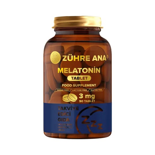 Zühre Ana Melatonin 3 mg 90 Tablet
