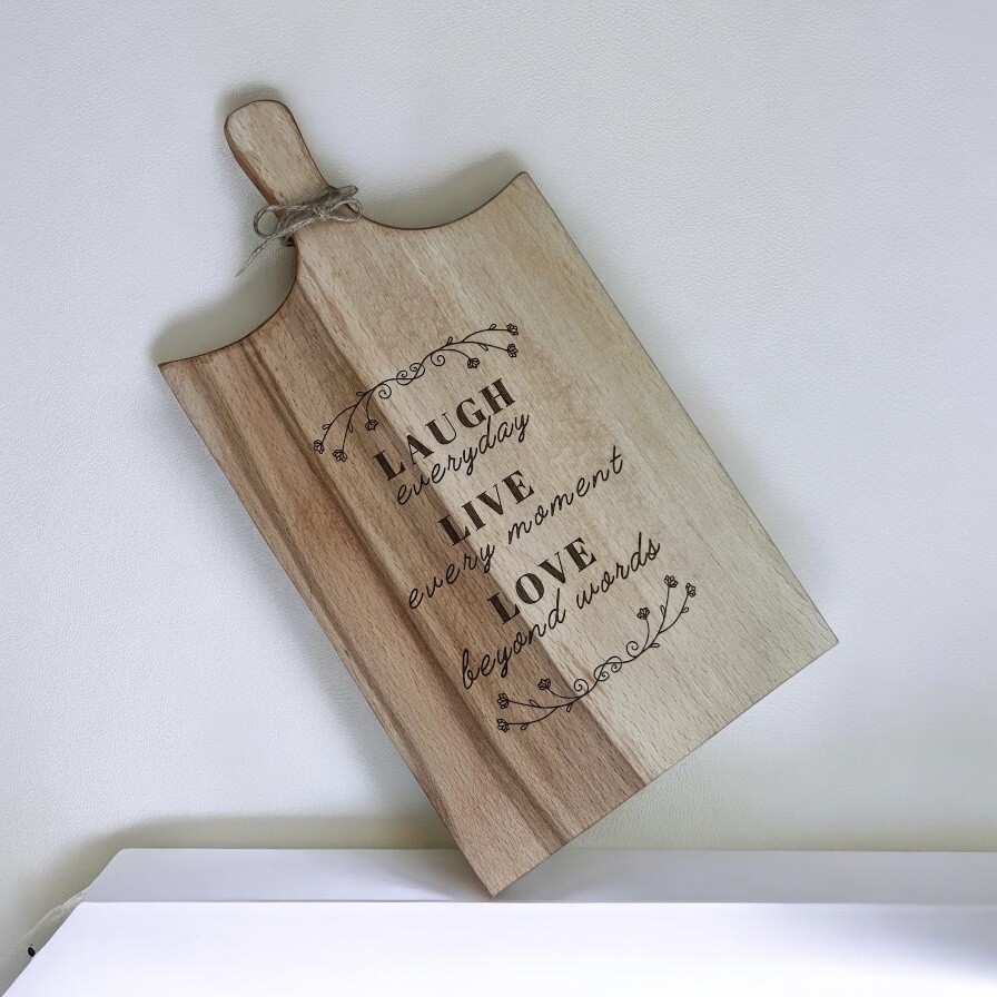 Handmade Beech Wood Cutting and Serving Board – Stylish & Durable Wooden Kitchen Accessory  