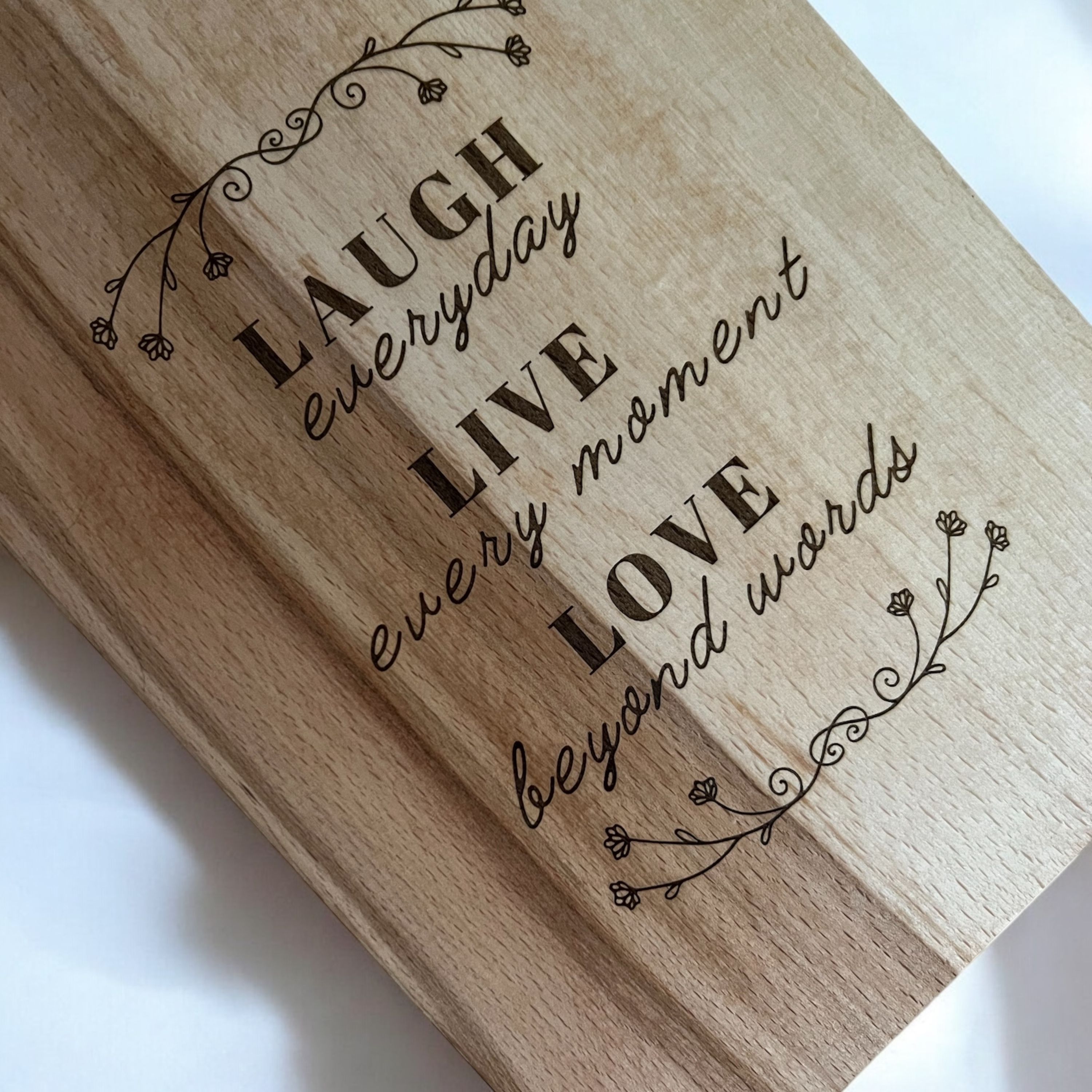 Handmade Beech Wood Cutting and Serving Board – Stylish & Durable Wooden Kitchen Accessory  