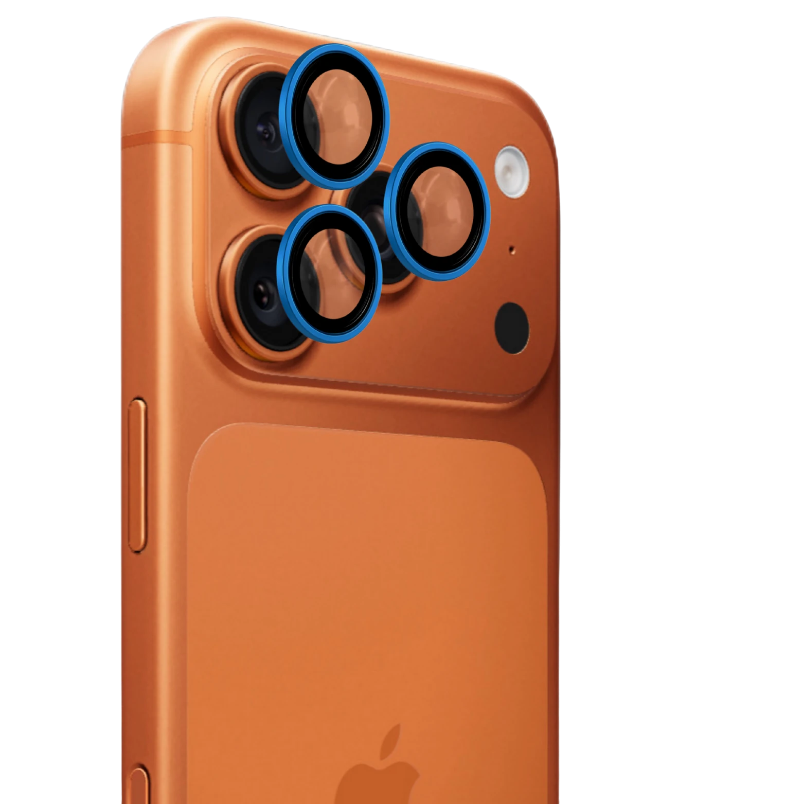 iPhone Uyumlu - Safir Kamera Lens Koruyucu - Mavi