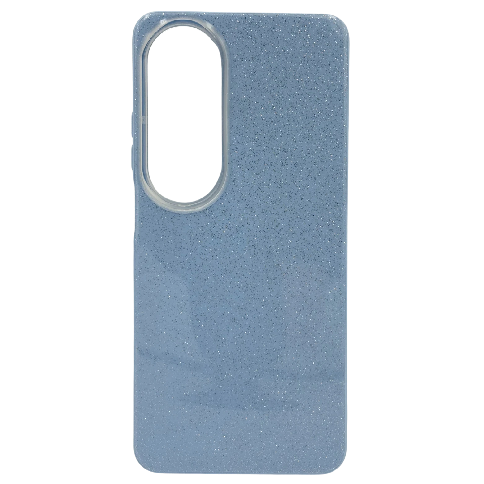 Oppo Uyumlu - Candy Simli Kılıf – Parlak Simli Tasarım - Mavi