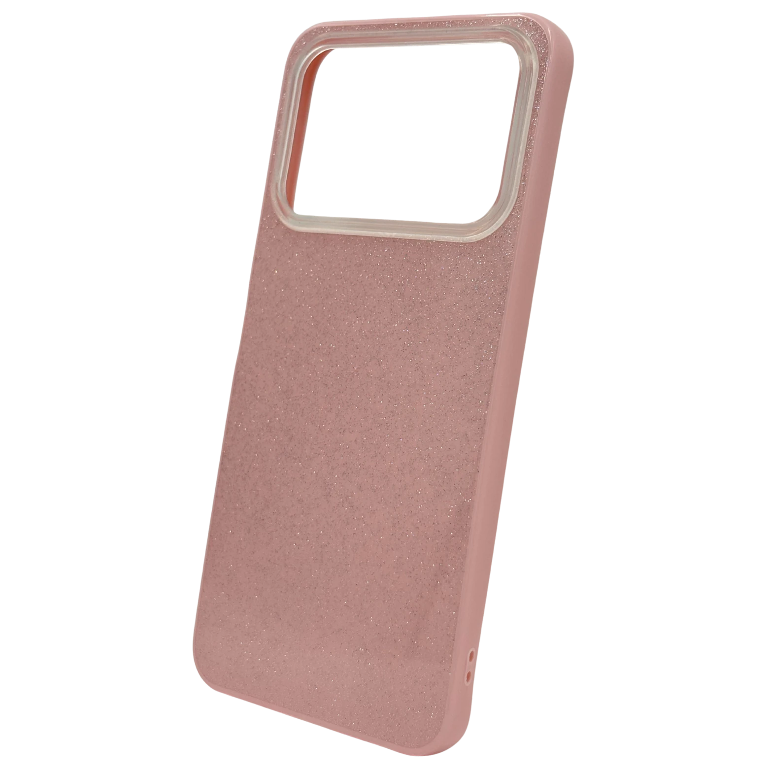 Techno Uyumlu - Candy Simli Kılıf – Parlak Simli Tasarım - Pembe