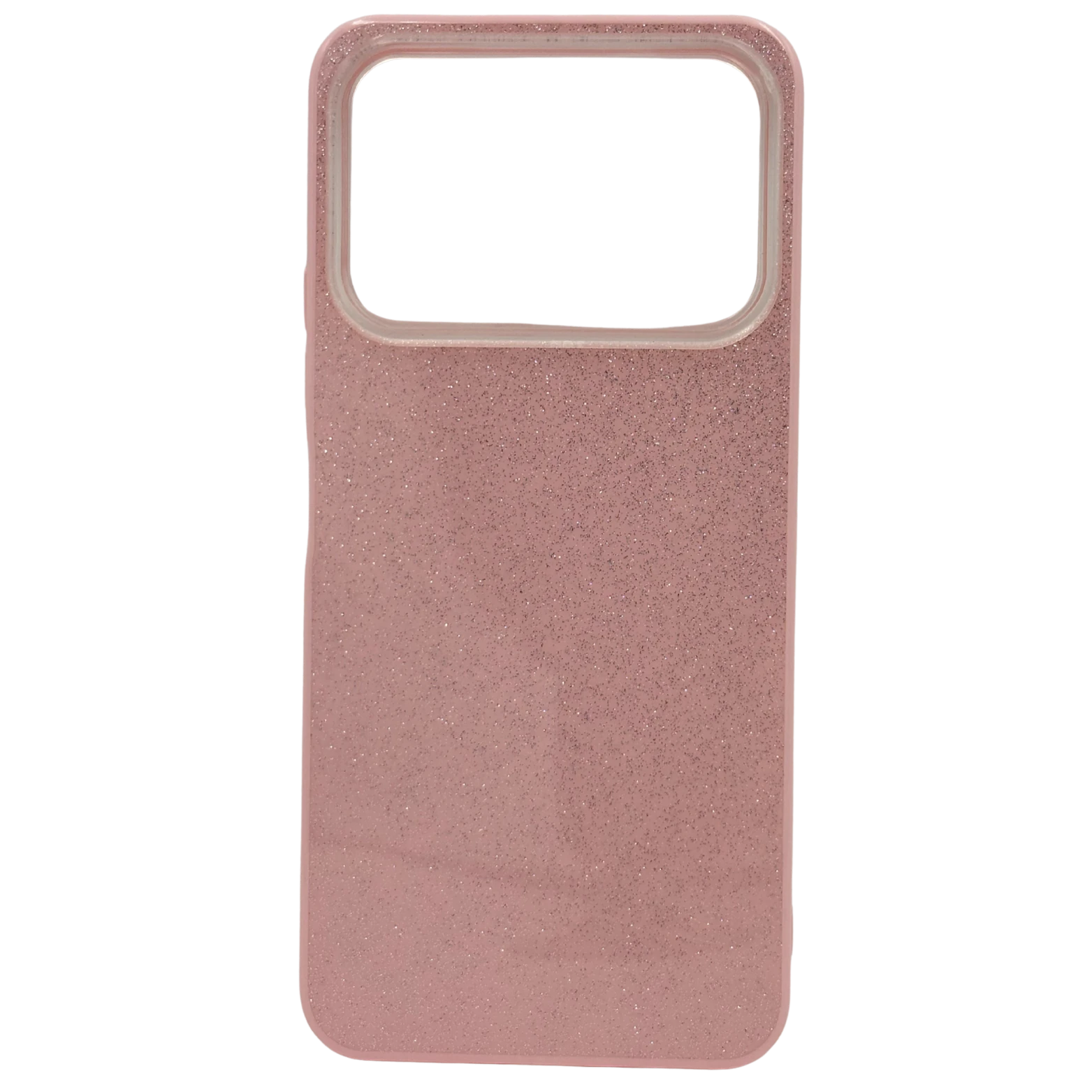 Techno Uyumlu - Candy Simli Kılıf – Parlak Simli Tasarım - Pembe