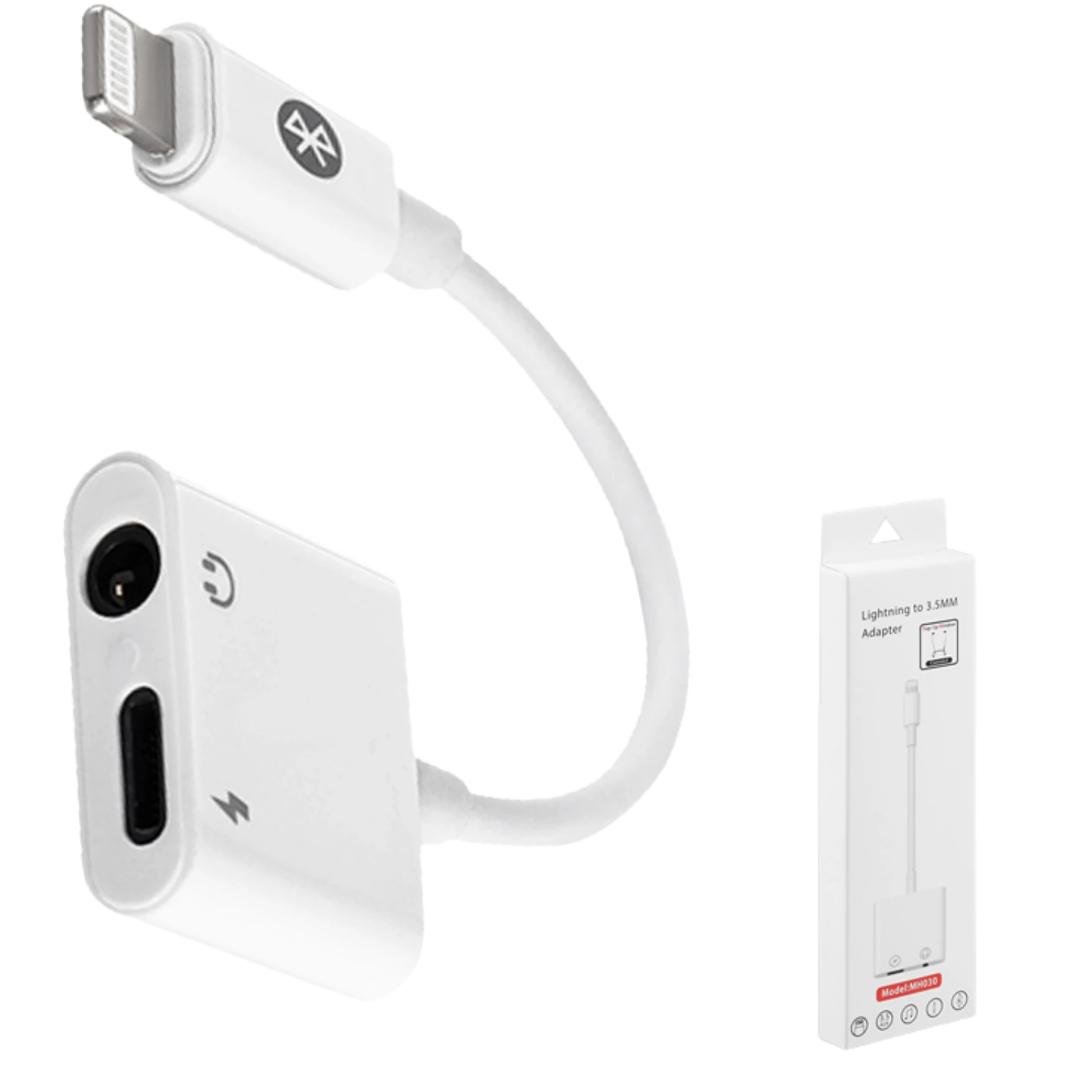 Lightning to 3.5mm AUX + Şarj Dönüştürücü