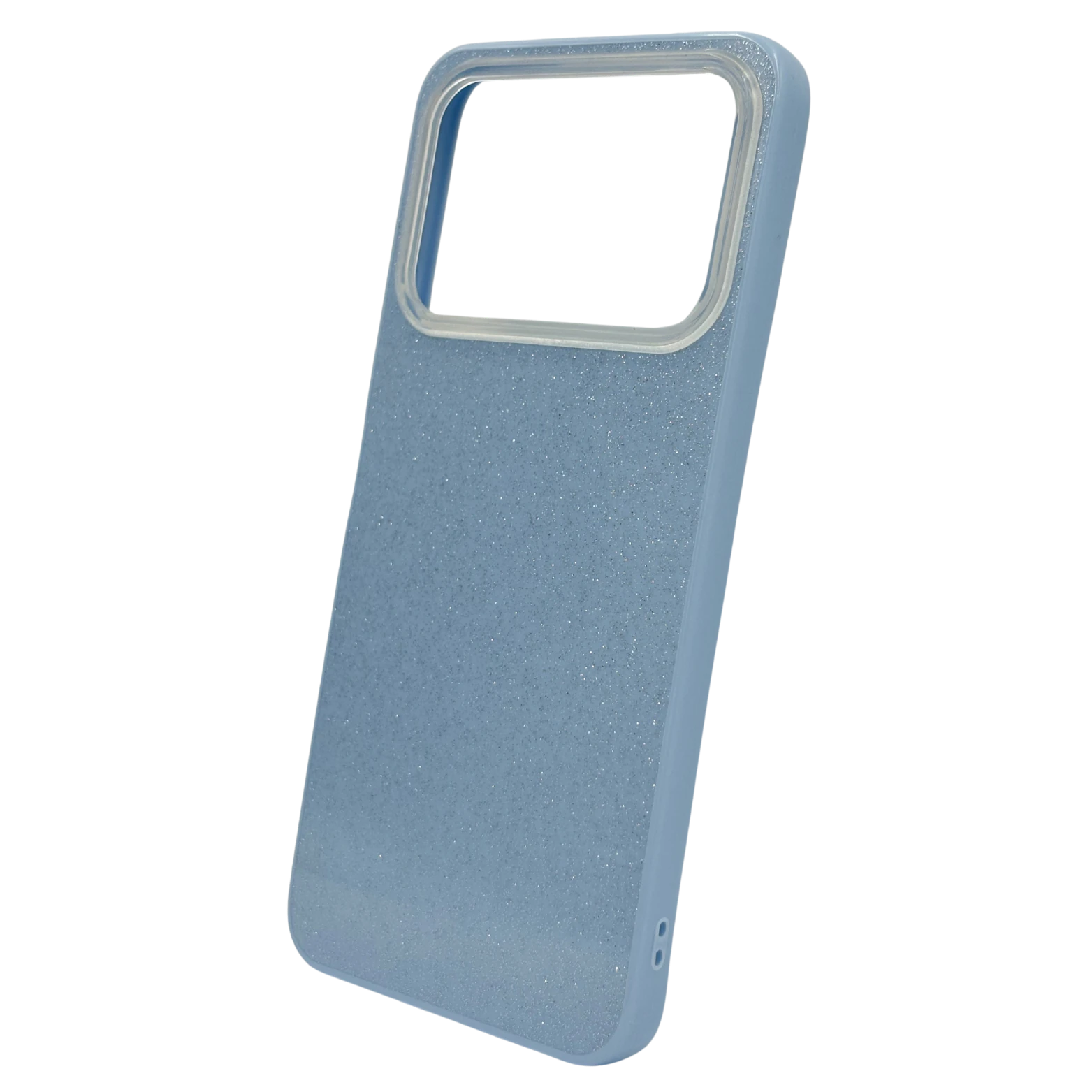 Techno Uyumlu - Candy Simli Kılıf – Parlak Simli Tasarım - Mavi