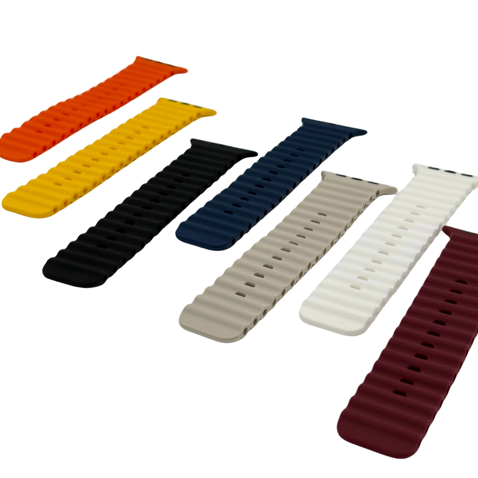 Apple Watch Silikon Renkli Kordon (44/45/49mm)