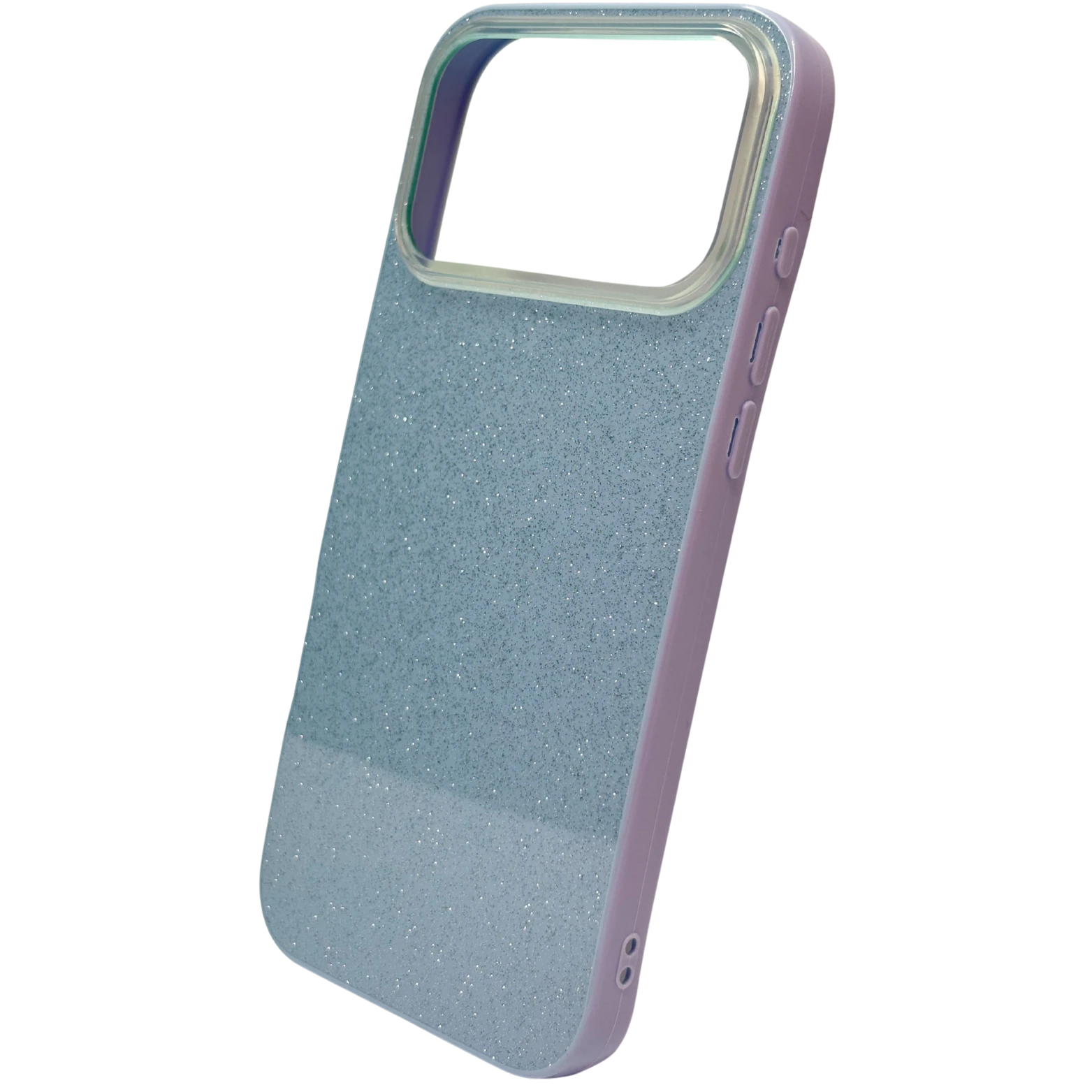 iPhone Uyumlu - Candy Simli Kılıf – Parlak Simli Tasarım - Mavi