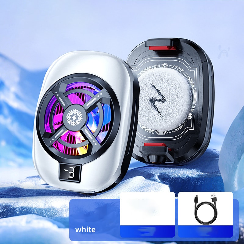 P1 ICE Ultra Hızlı Mobil Soğutucu – RGB Işıklı, Sessiz Fanlı, Type-C Telefon Soğutucu