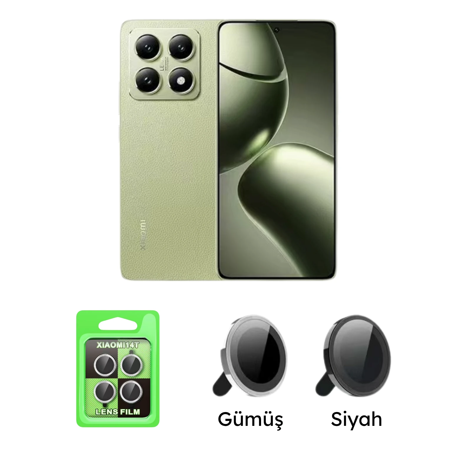 Redmi Uyumlu | Kamera Lens Koruyucu – Şık Metal Çerçeveli Tam Koruma