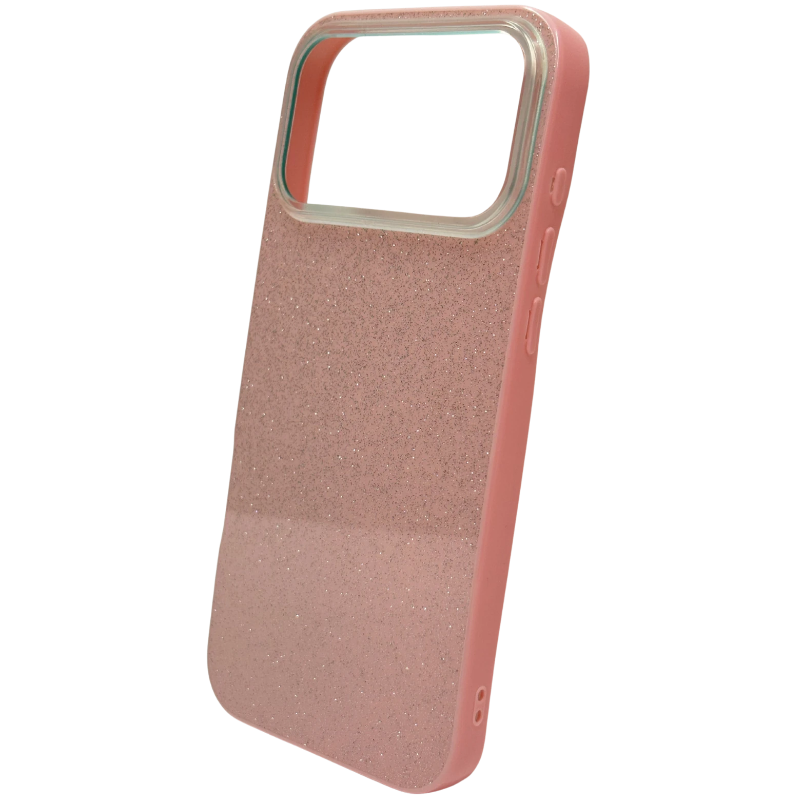 iPhone Uyumlu - Candy Simli Kılıf – Parlak Simli Tasarım - Pembe