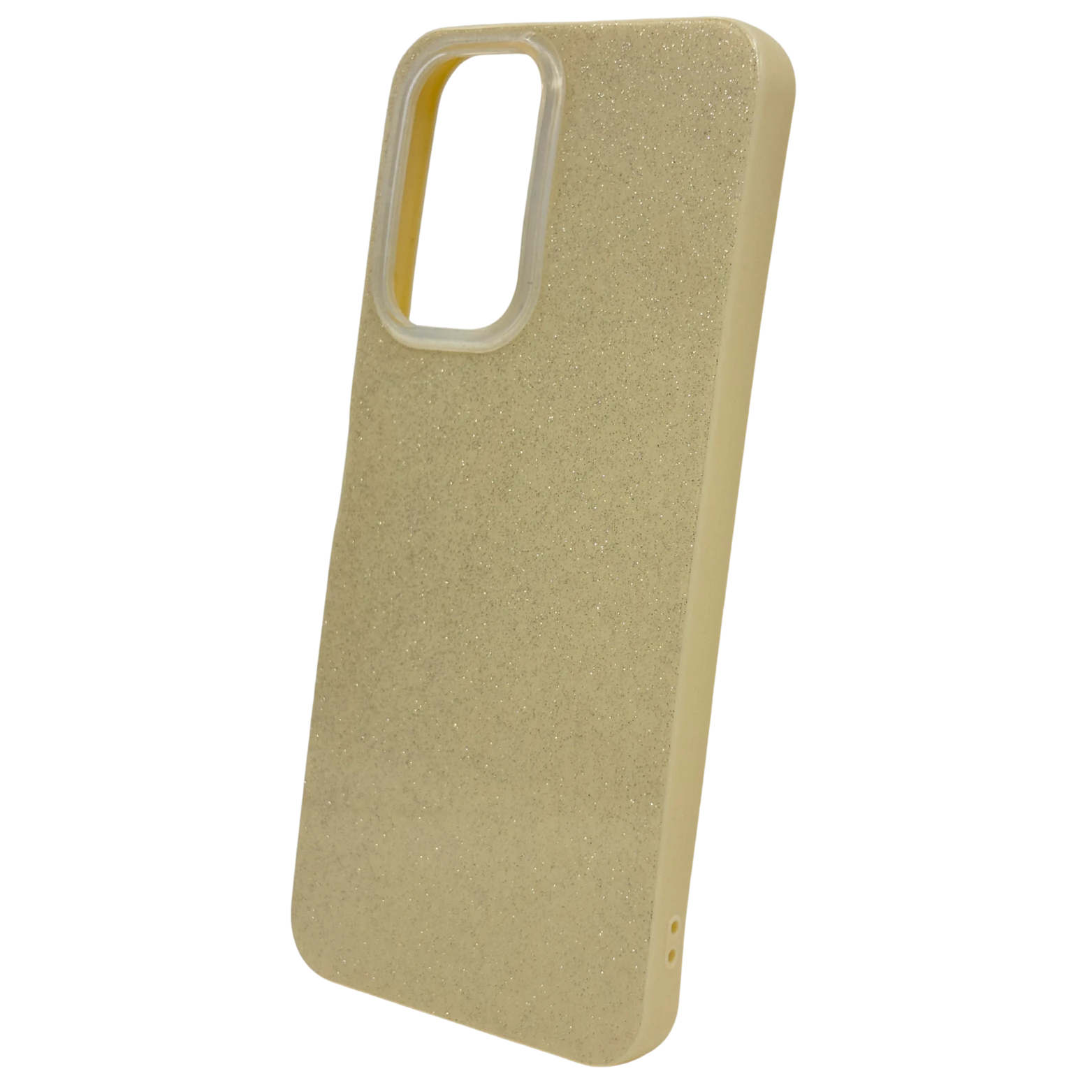 Vivo Uyumlu - Candy Simli Kılıf – Parlak Simli Tasarım - Sarı