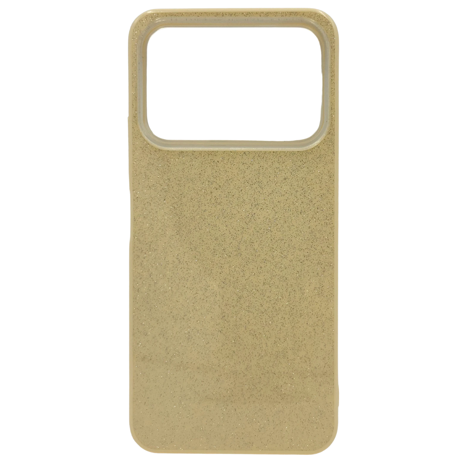 Techno Uyumlu - Candy Simli Kılıf – Parlak Simli Tasarım - Sarı