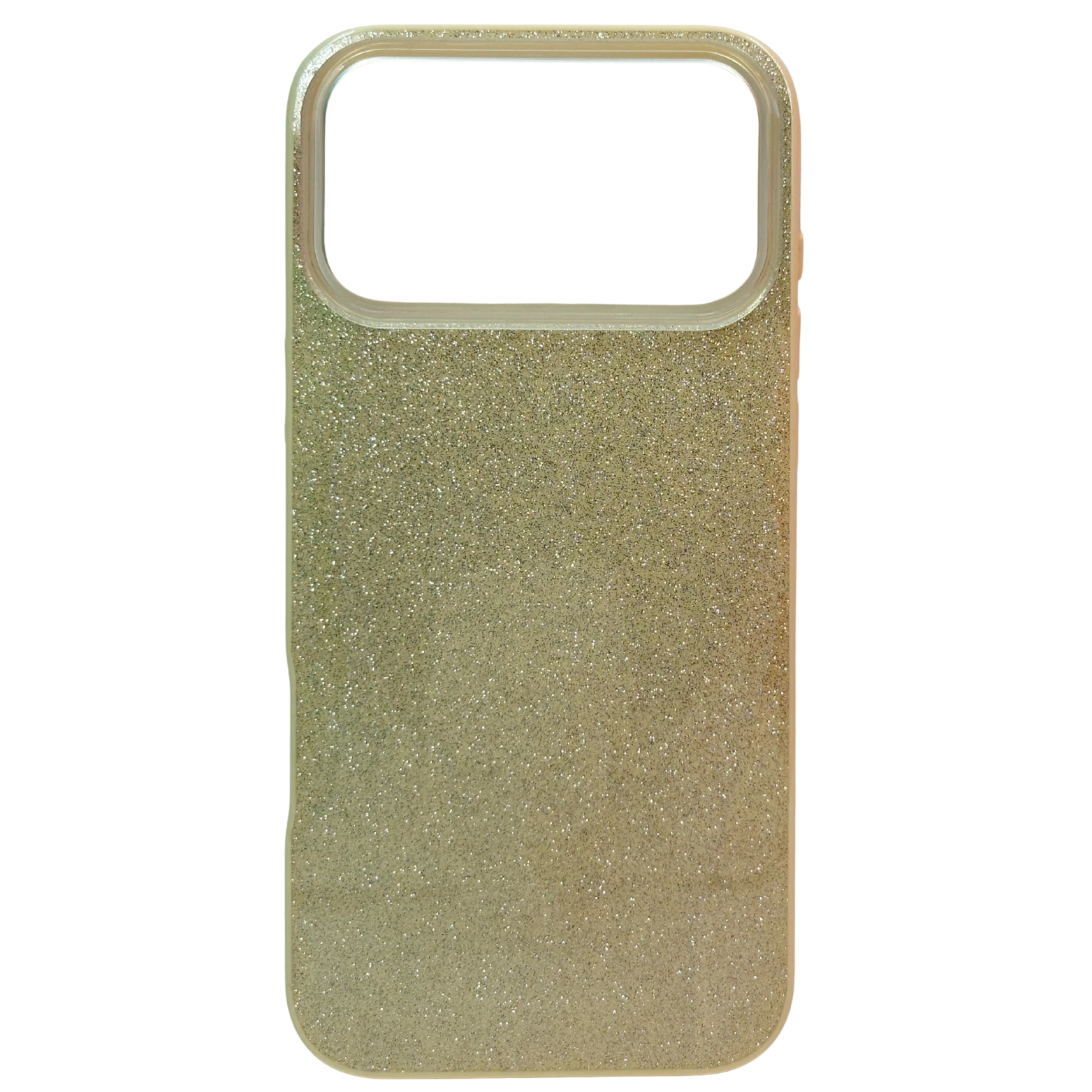 iPhone Uyumlu - Candy Simli Kılıf – Parlak Simli Tasarım - Sarı