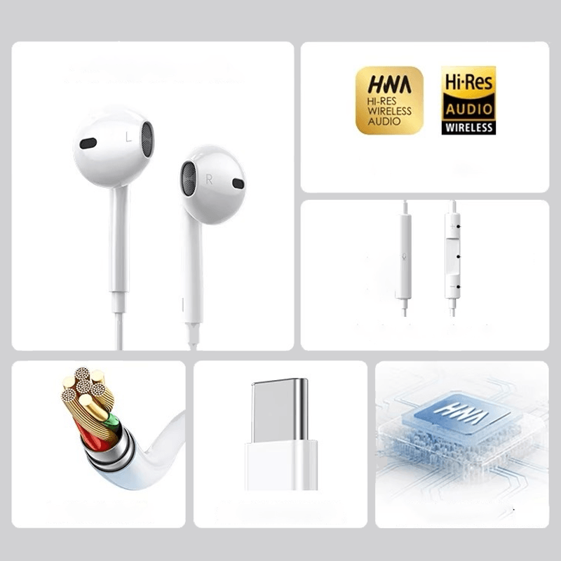 Type-C (USB-C) Earpods Kablolu Kulaklık