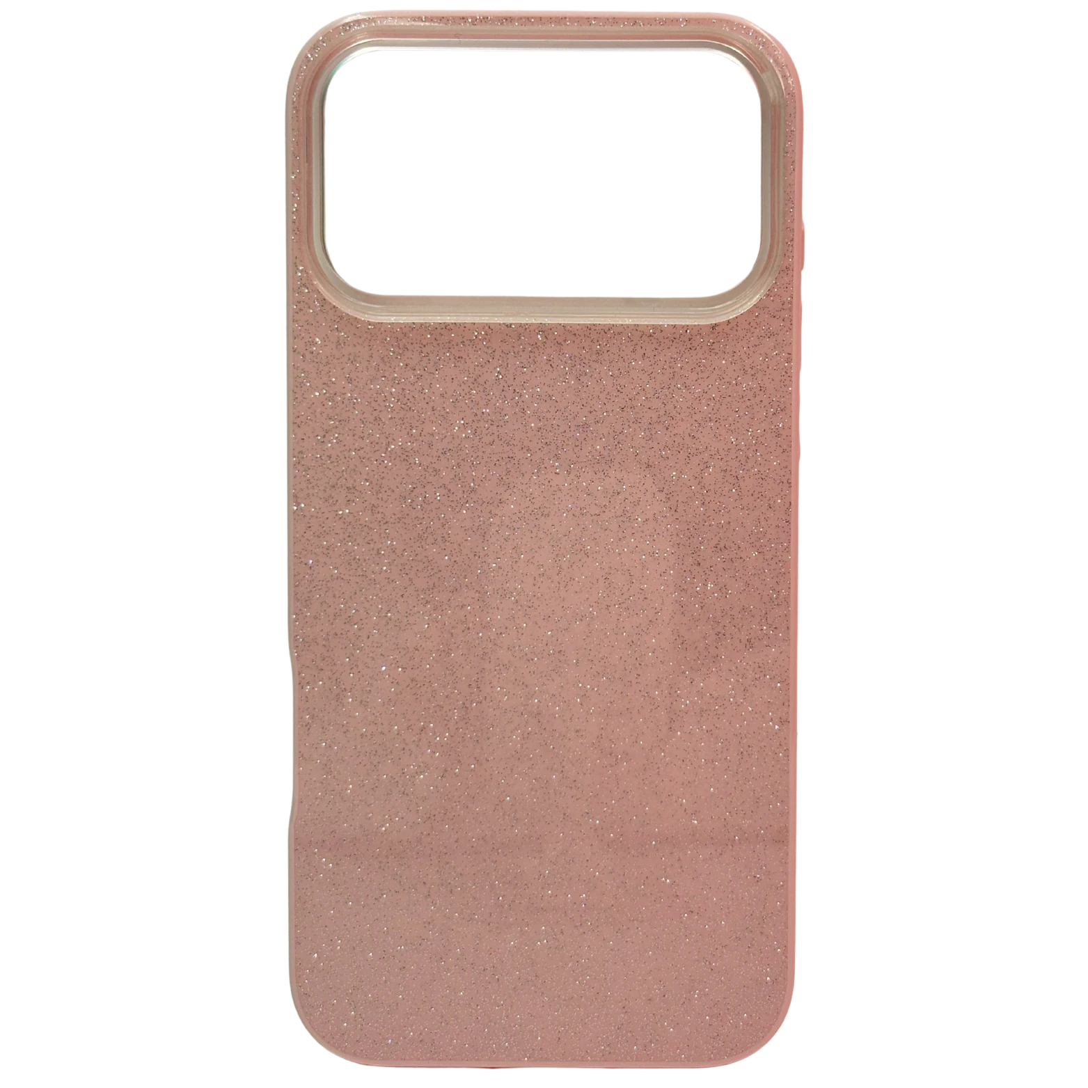 iPhone Uyumlu - Candy Simli Kılıf – Parlak Simli Tasarım - Pembe